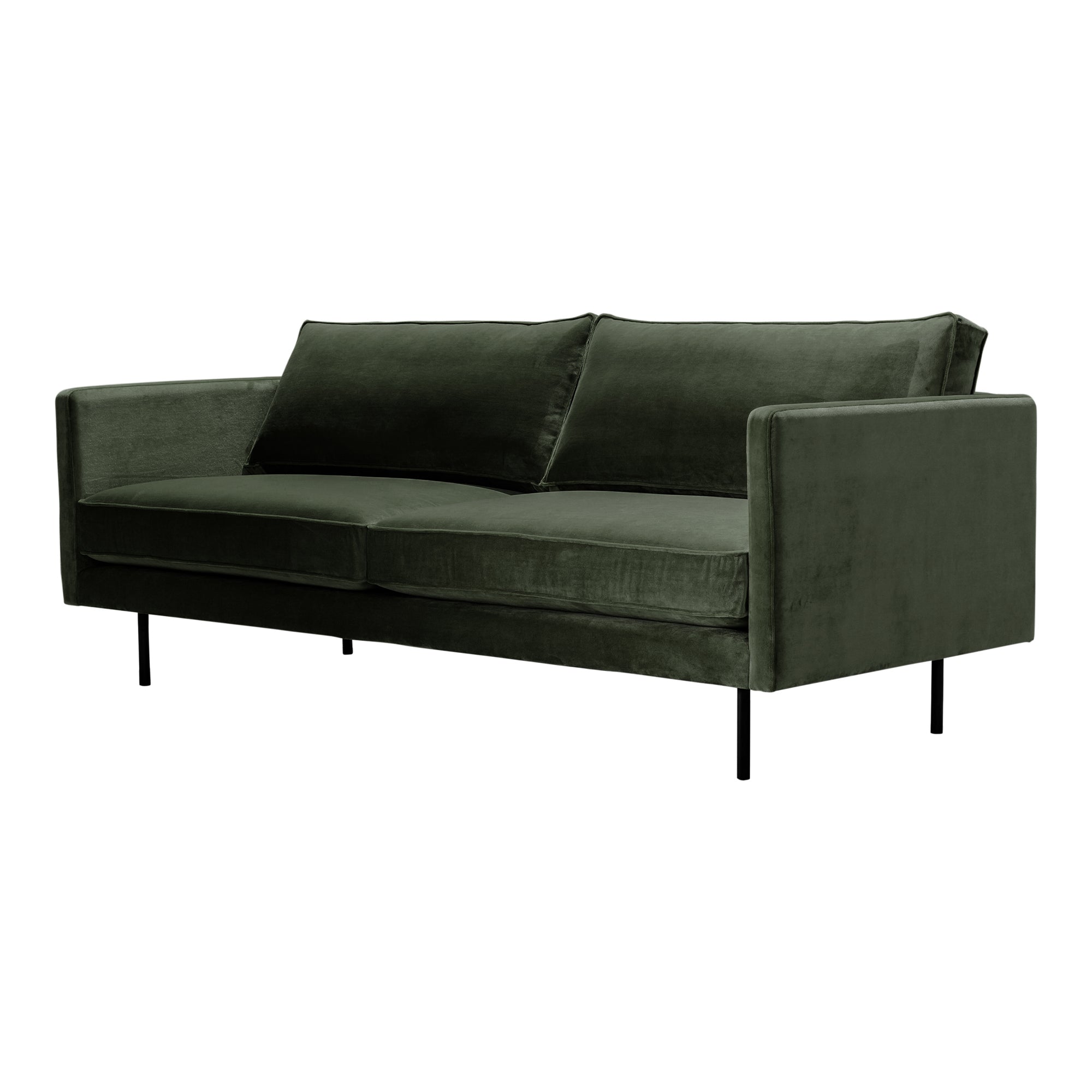 Raphael Sofa Dark Green - Moes Home