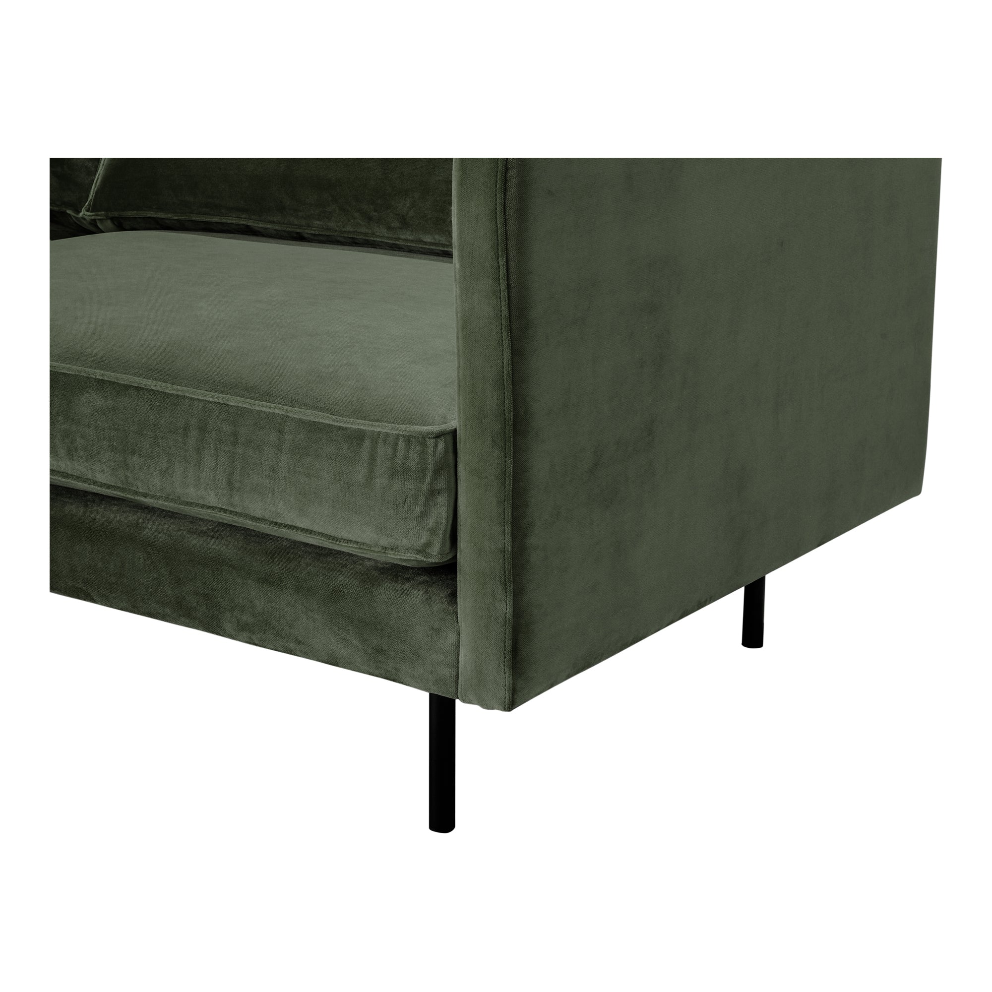 Raphael Sofa Dark Green - Moes Home