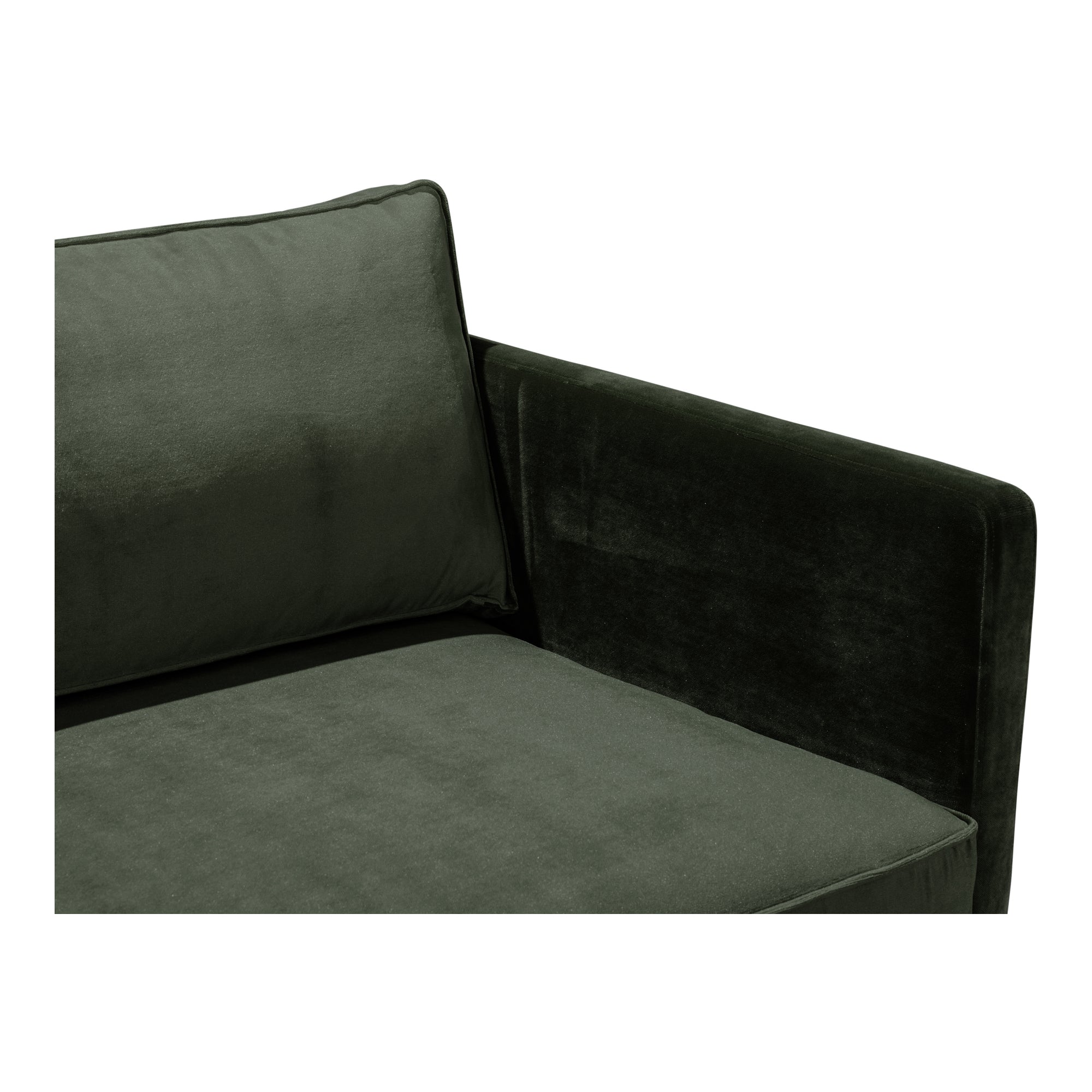 Raphael Sofa Dark Green - Moes Home