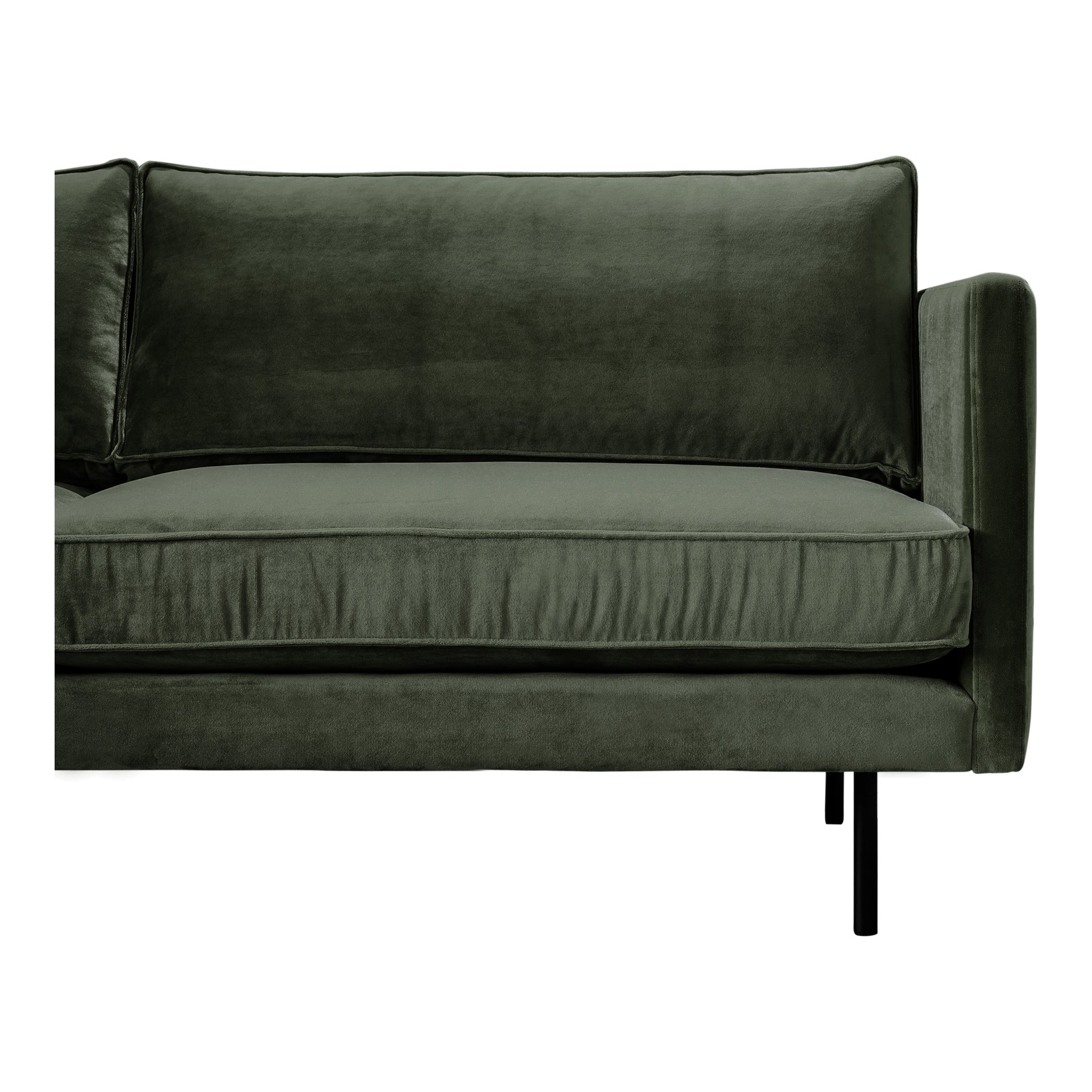 Raphael Sofa Dark Green - Moes Home