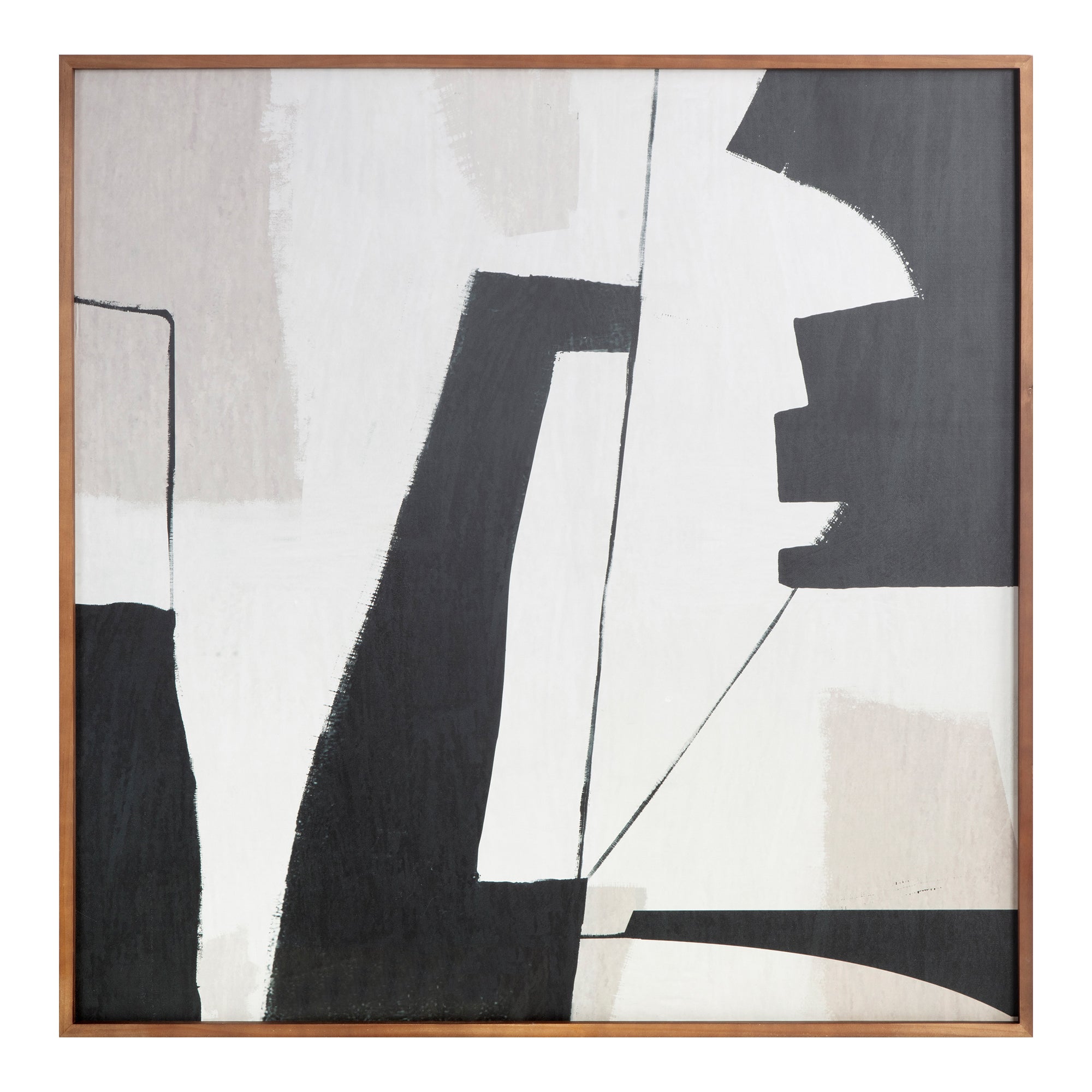 Nostalgia Framed Painting Warm Palette - Moes Home