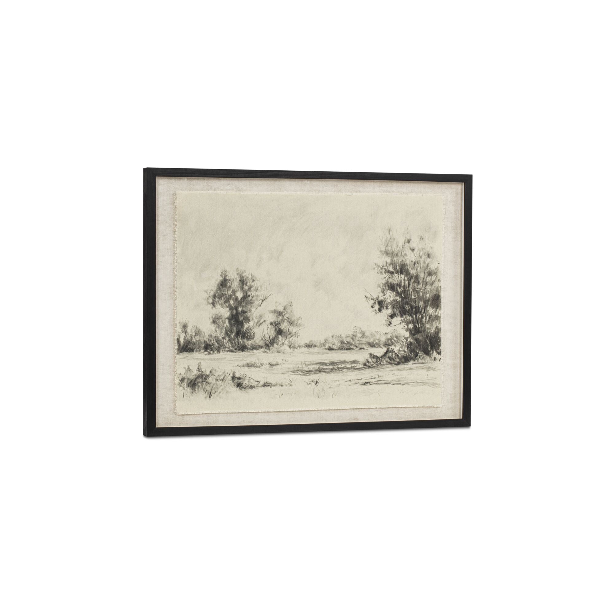 Briar Framed Print On Linen