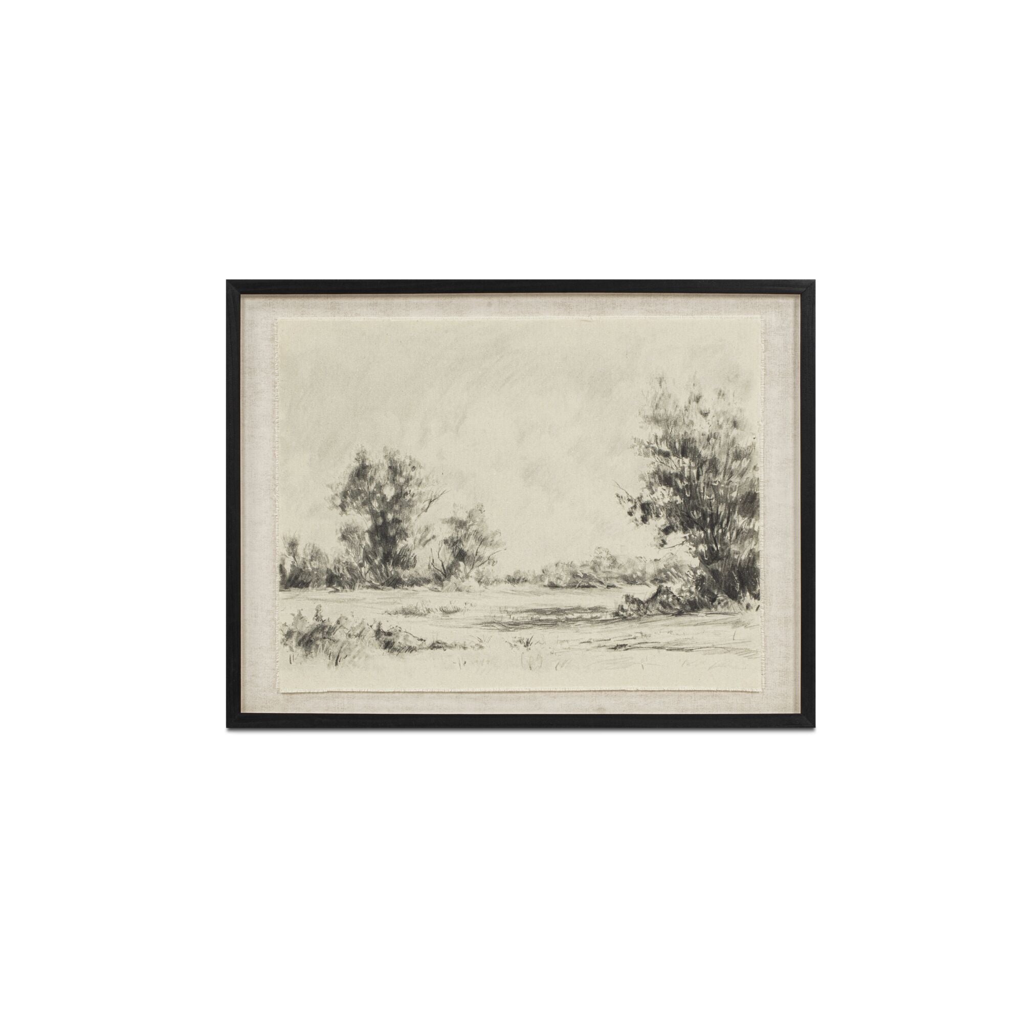 Briar Framed Print On Linen