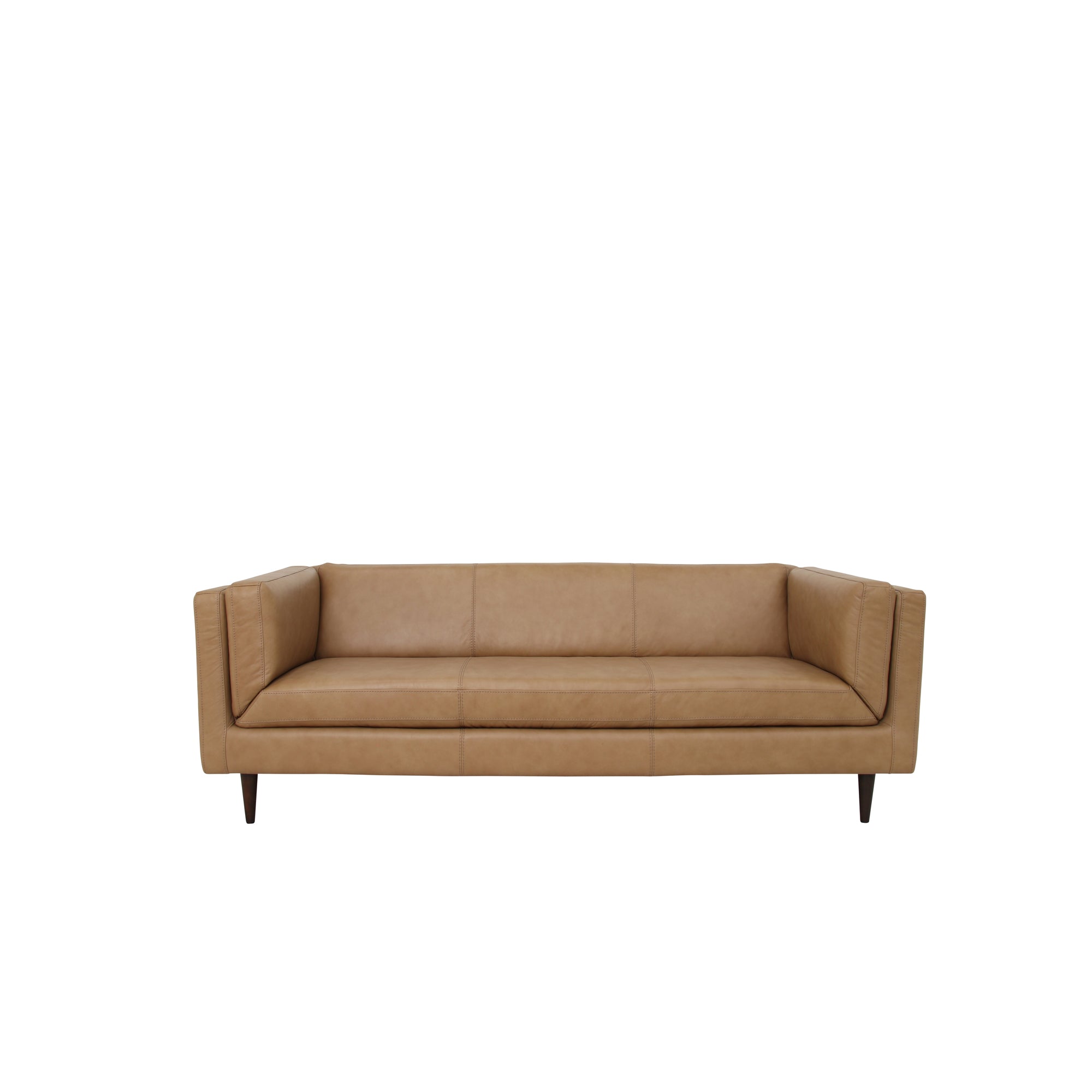 Woods Sofa Brown Leather