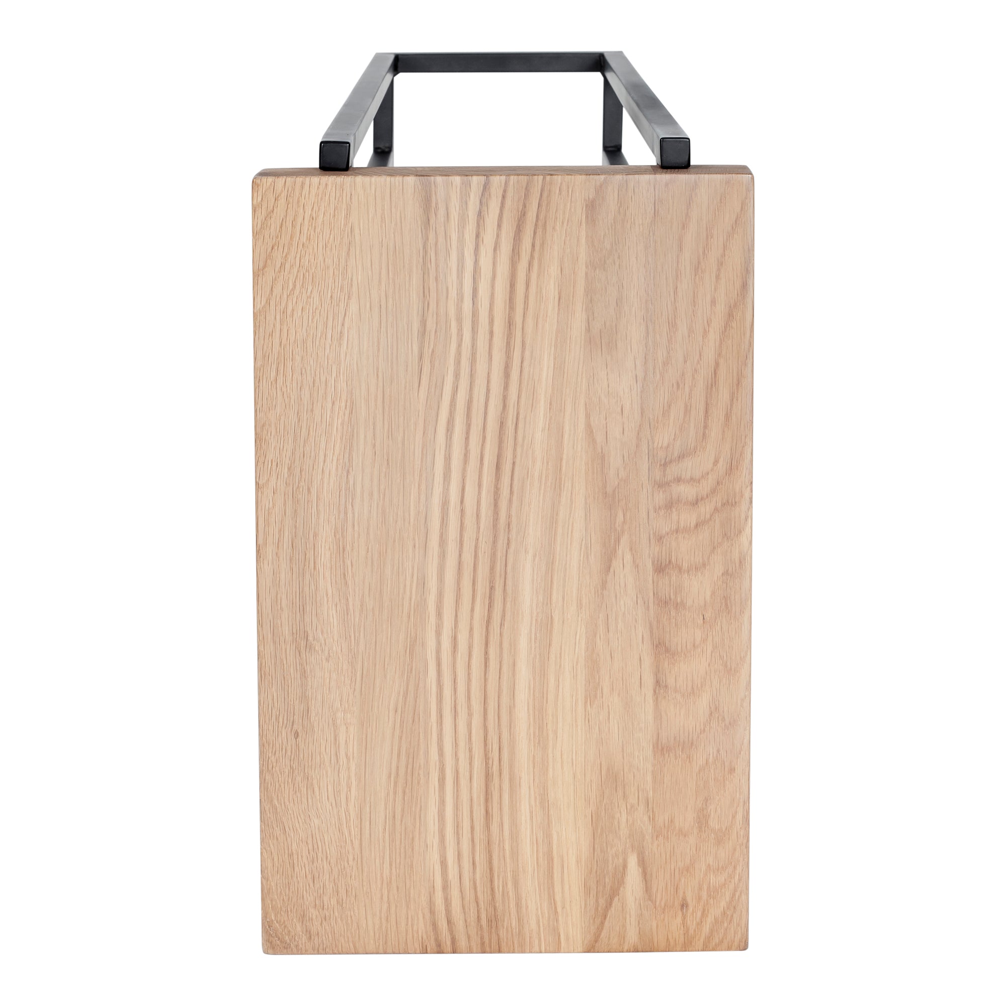 Mila C Shaped Side Table Natural - Moes Home