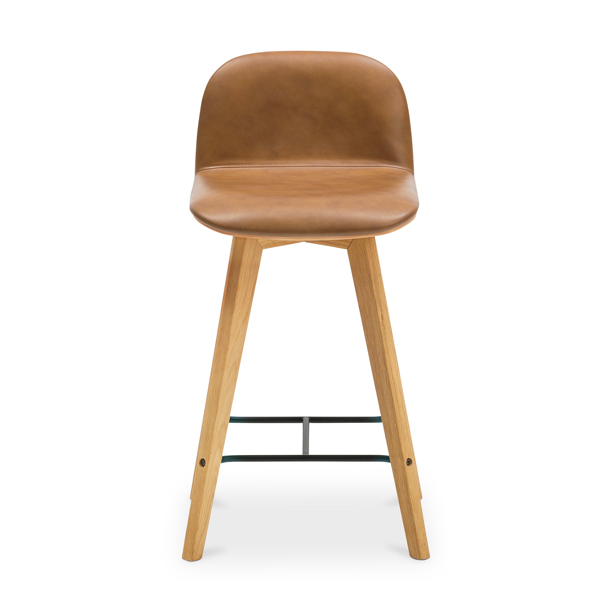 Napoli Leather Counter Stool - Moes Home