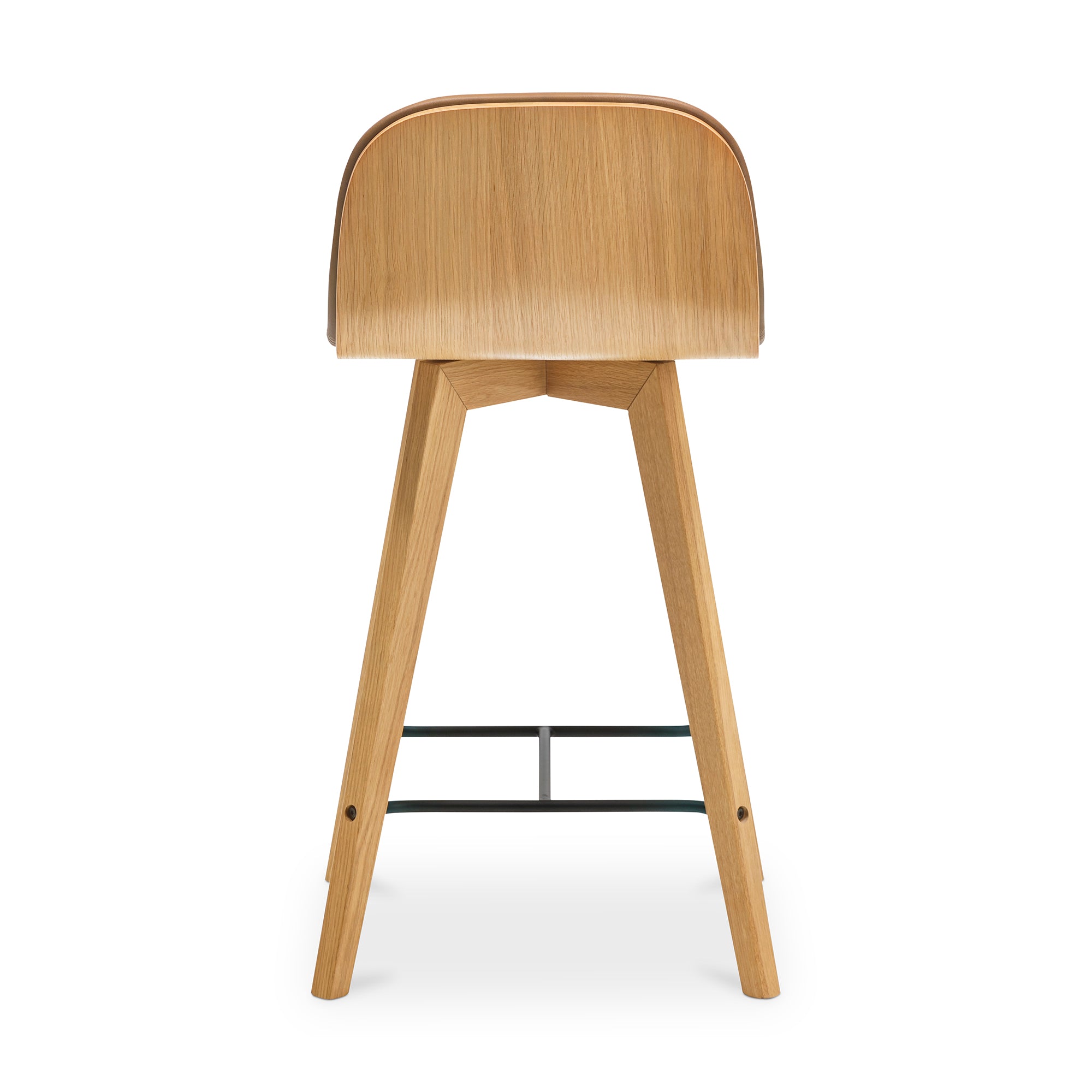 Napoli Leather Counter Stool - Moes Home