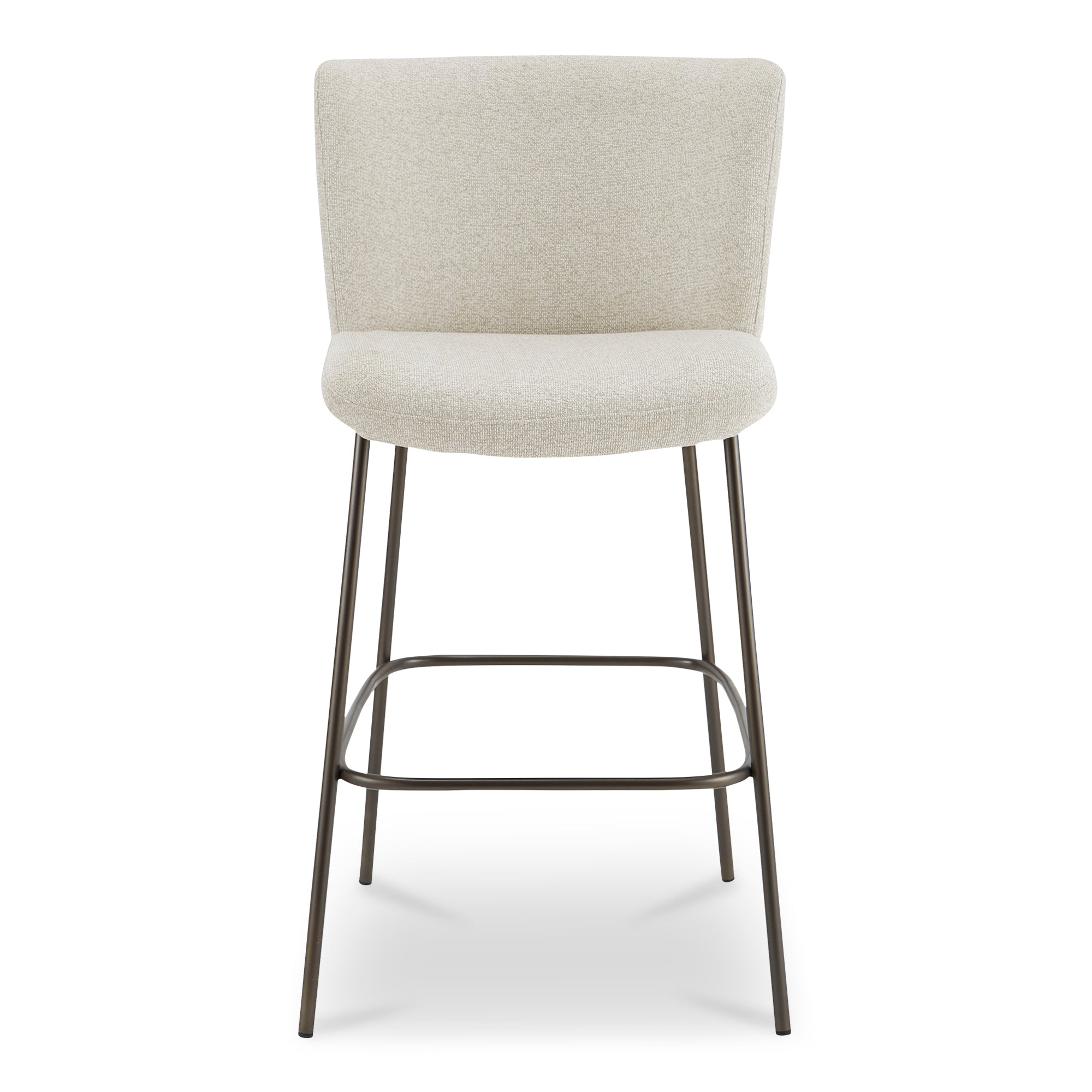 Early Bar Stool Faux Green Mohair