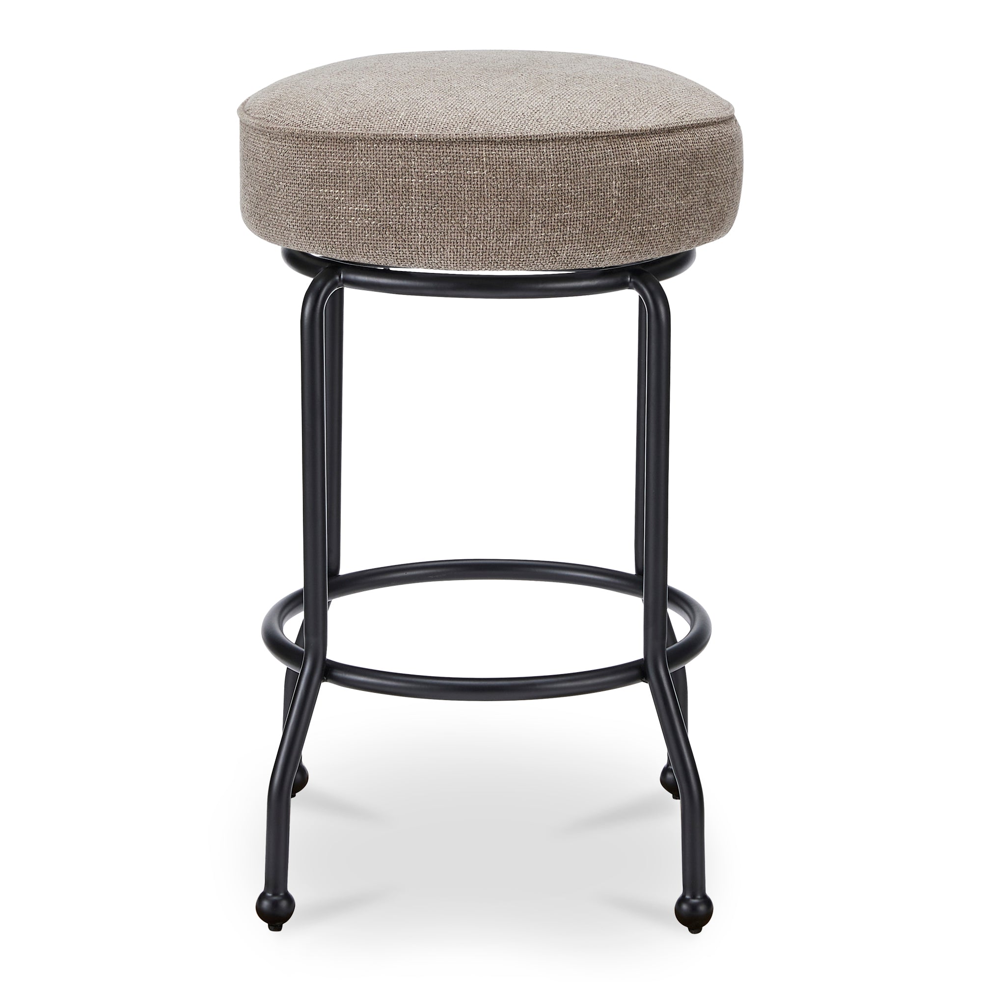 Kelsey Swivel Counter Stool Light Brown