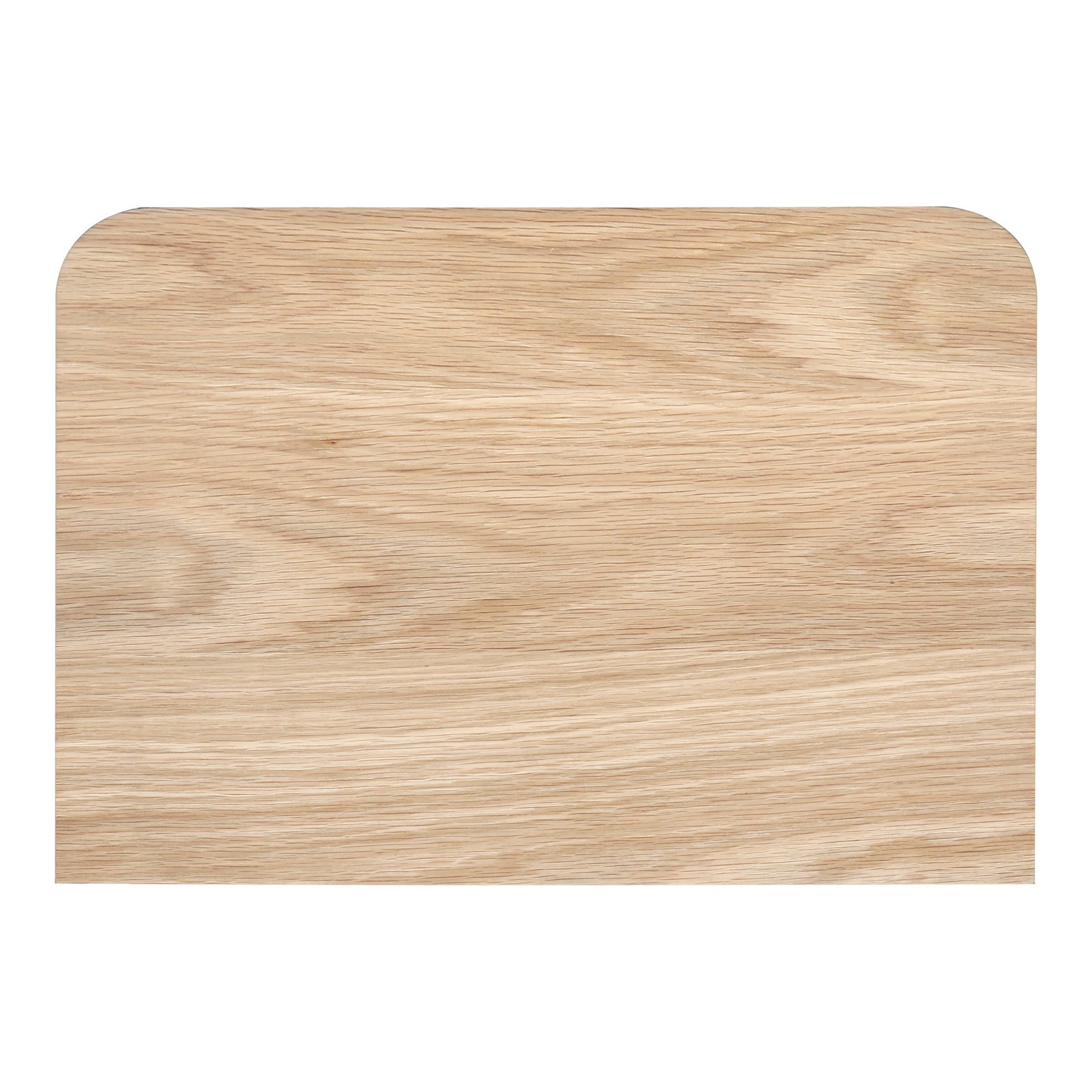 Round Off Small Nightstand Walnut