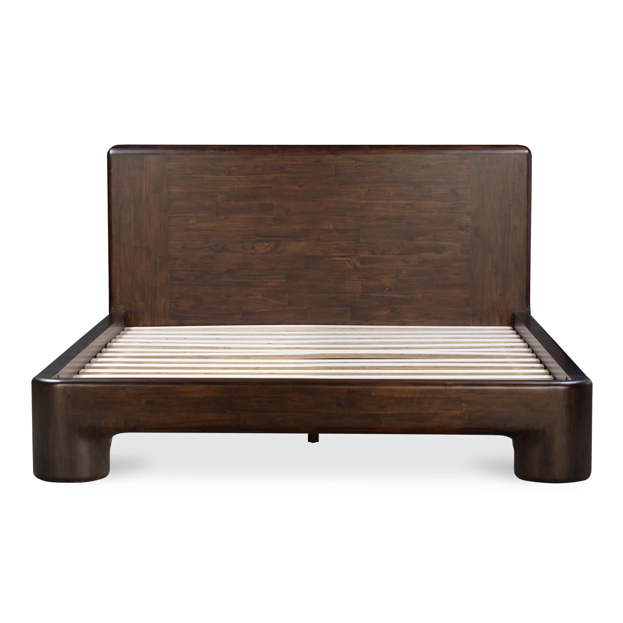 Rowan Bed Queen Dark Brown
