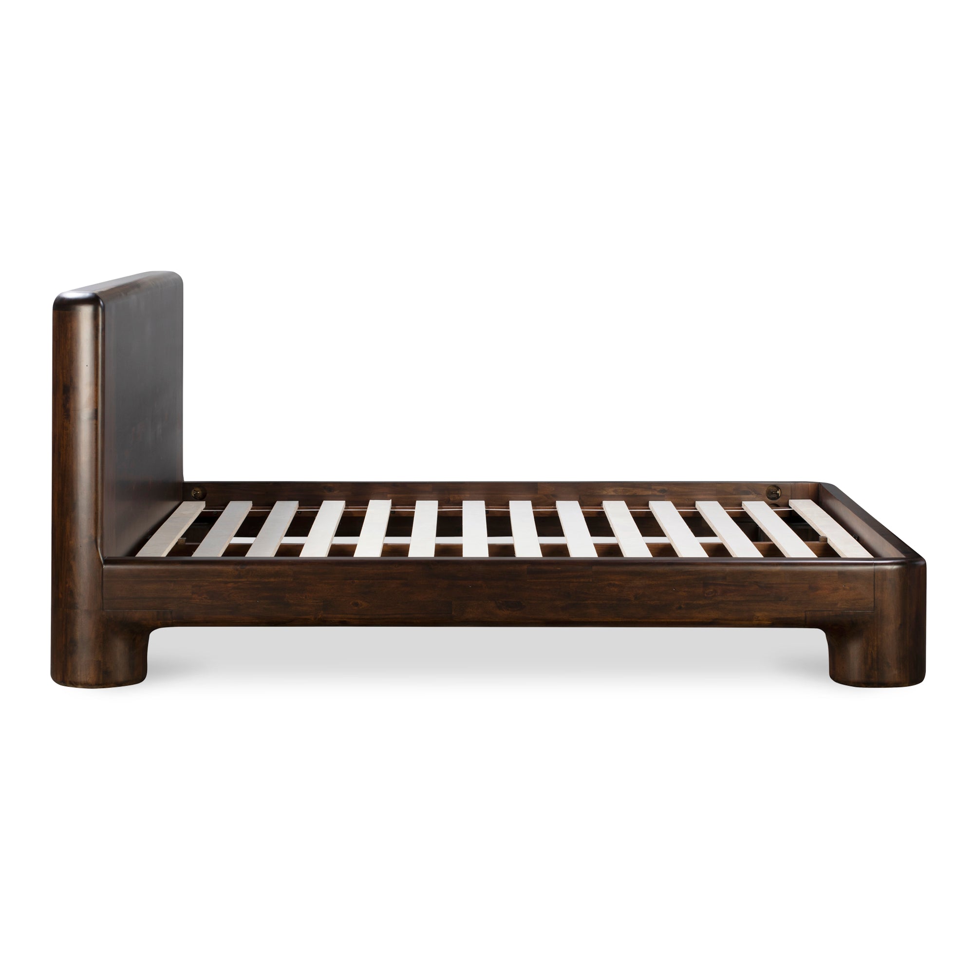 Rowan Bed Queen Dark Brown