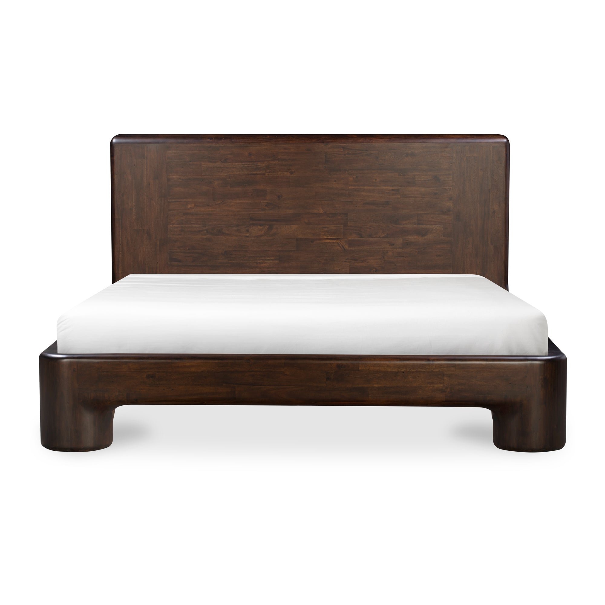 Rowan Bed Queen Dark Brown