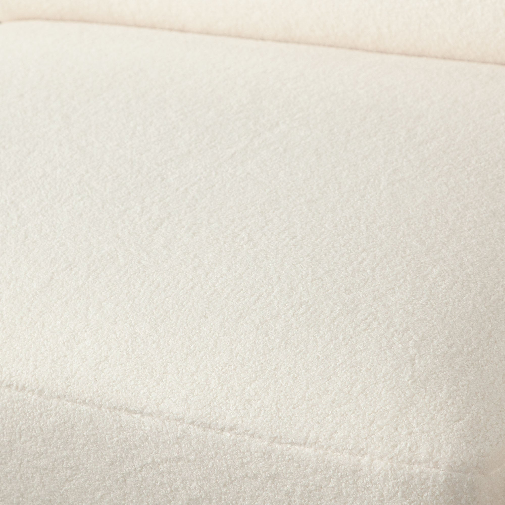 Zia 4PC Modular Reversible Chaise Sectional in Ivory Sherpa Fabric by Diamond Sofa