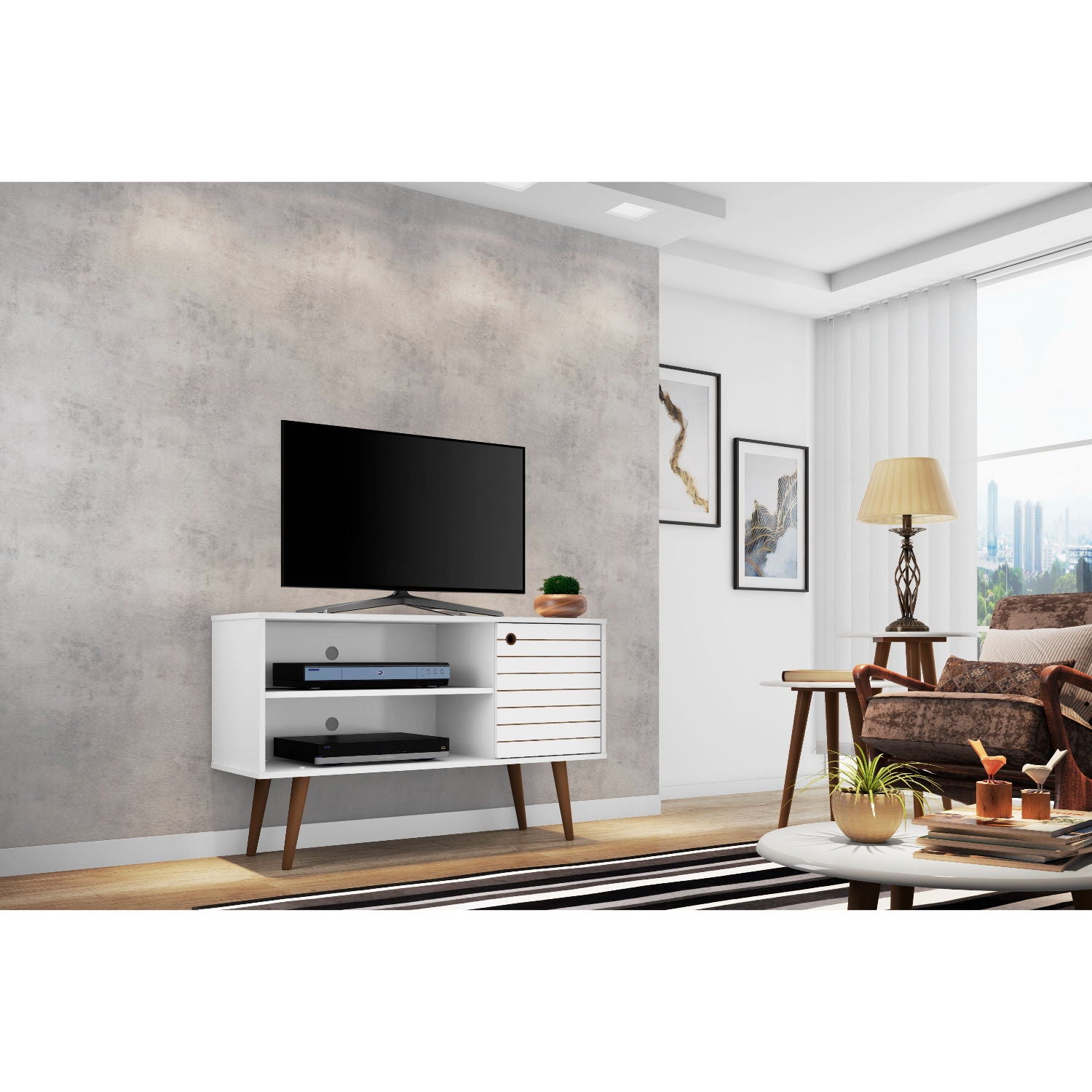 Liberty - TV Stand With Concealed Storage