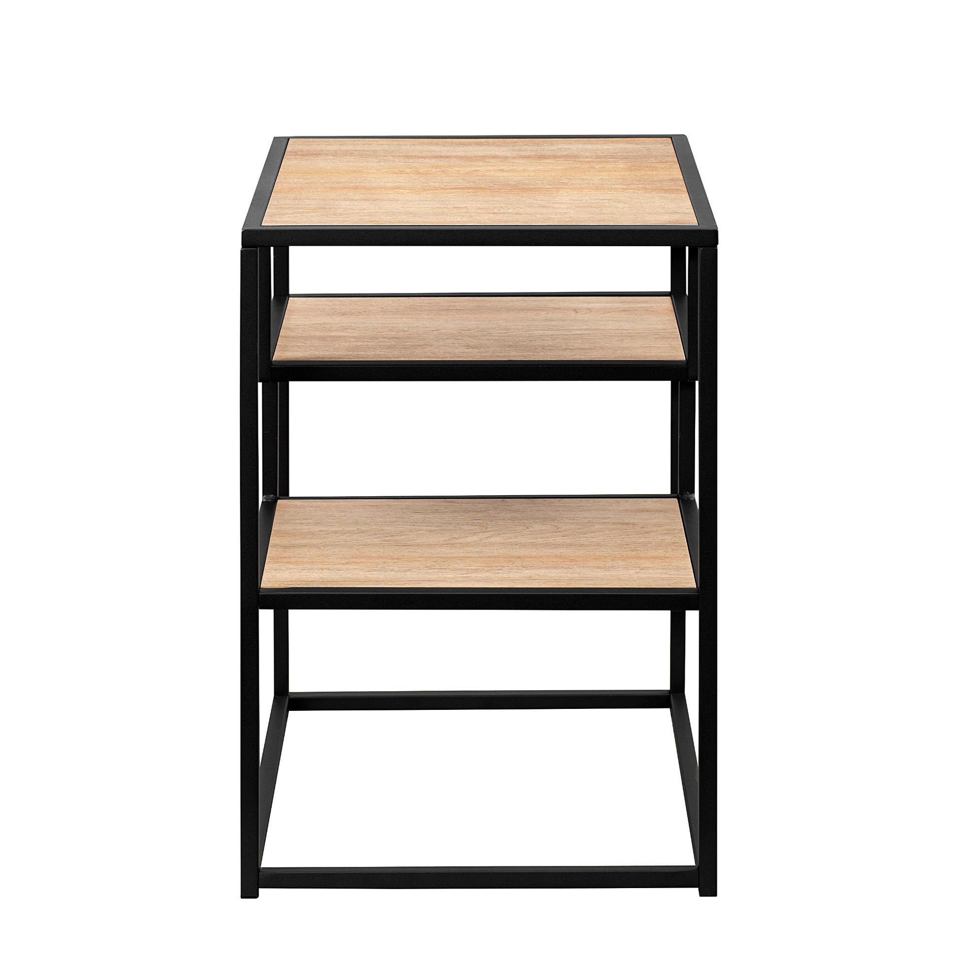 Modern Minimal Floating Shelf Side Table - Coastal Oak - Best Buy Furniture