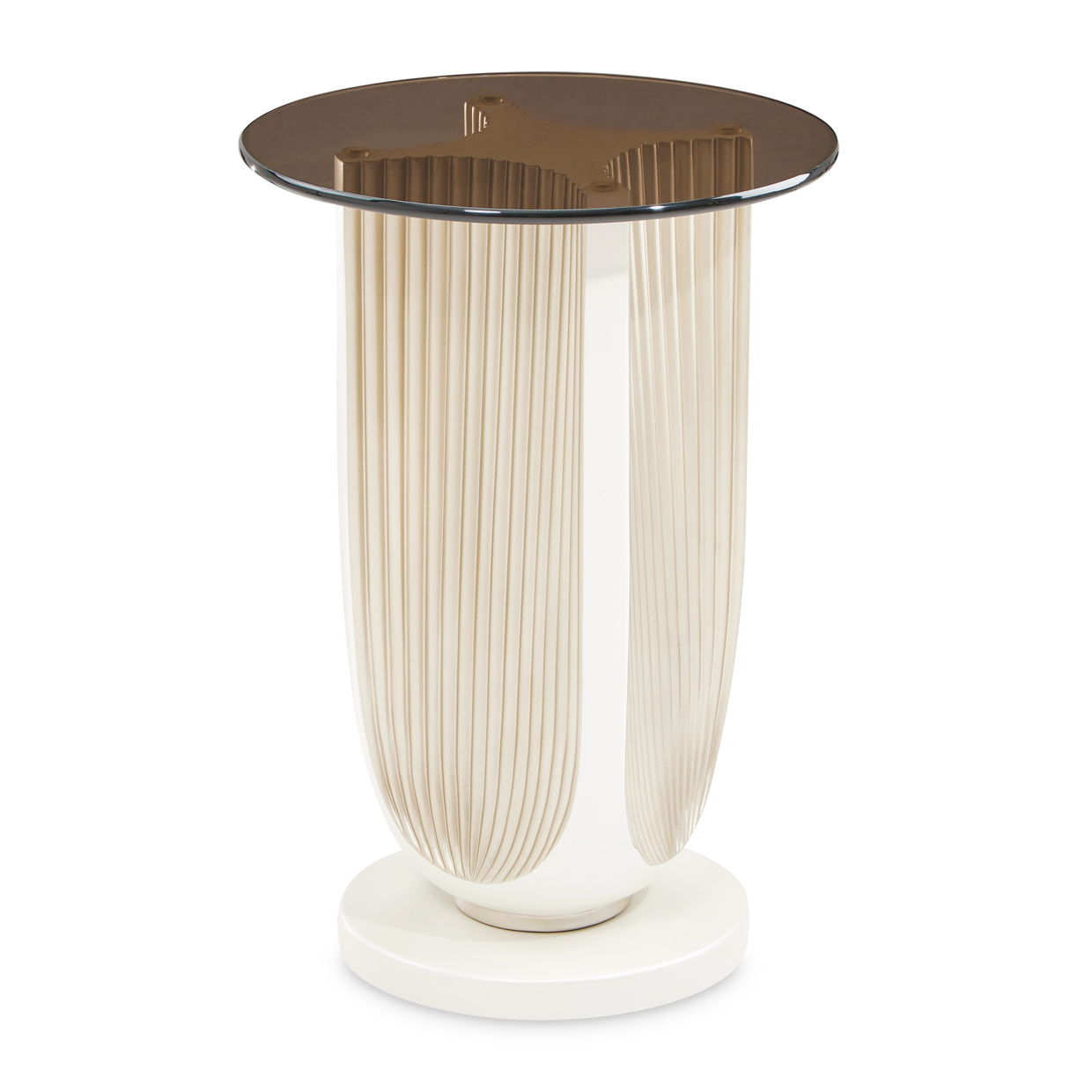 La Marisia - Accent Table - Creamy Pearl
