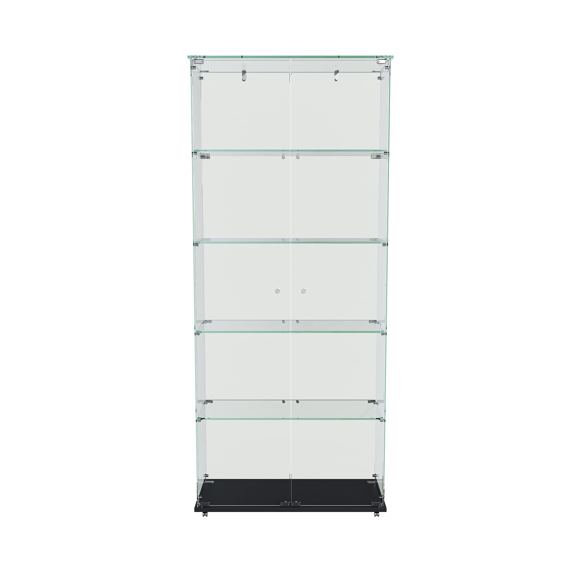 Premium 5 Tier Glass Display Case With 5 Dynamic LED Modes