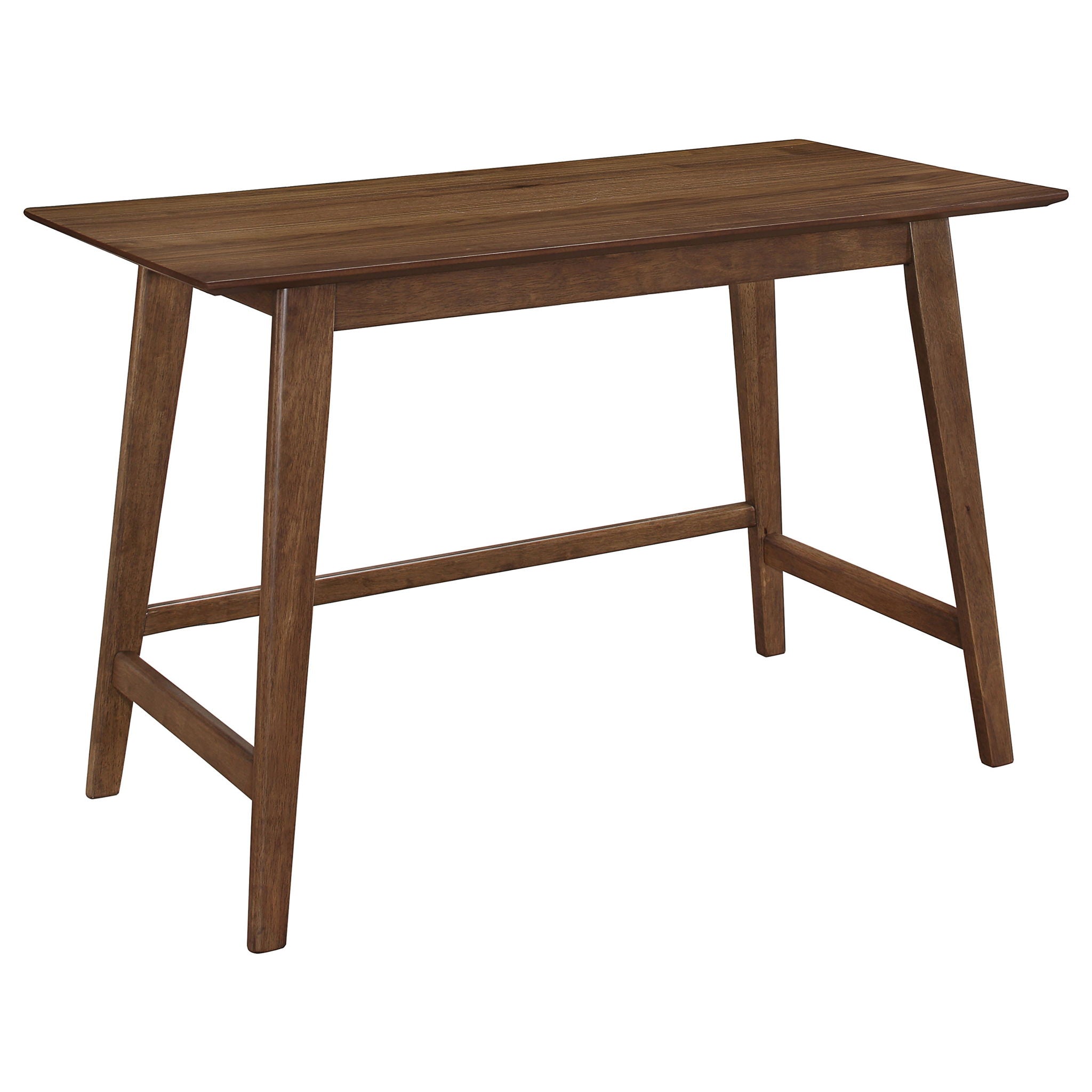 2 Piece Home Office Desk And Chair Set - Gray / Walnut Brown - Best Buy Furniture
