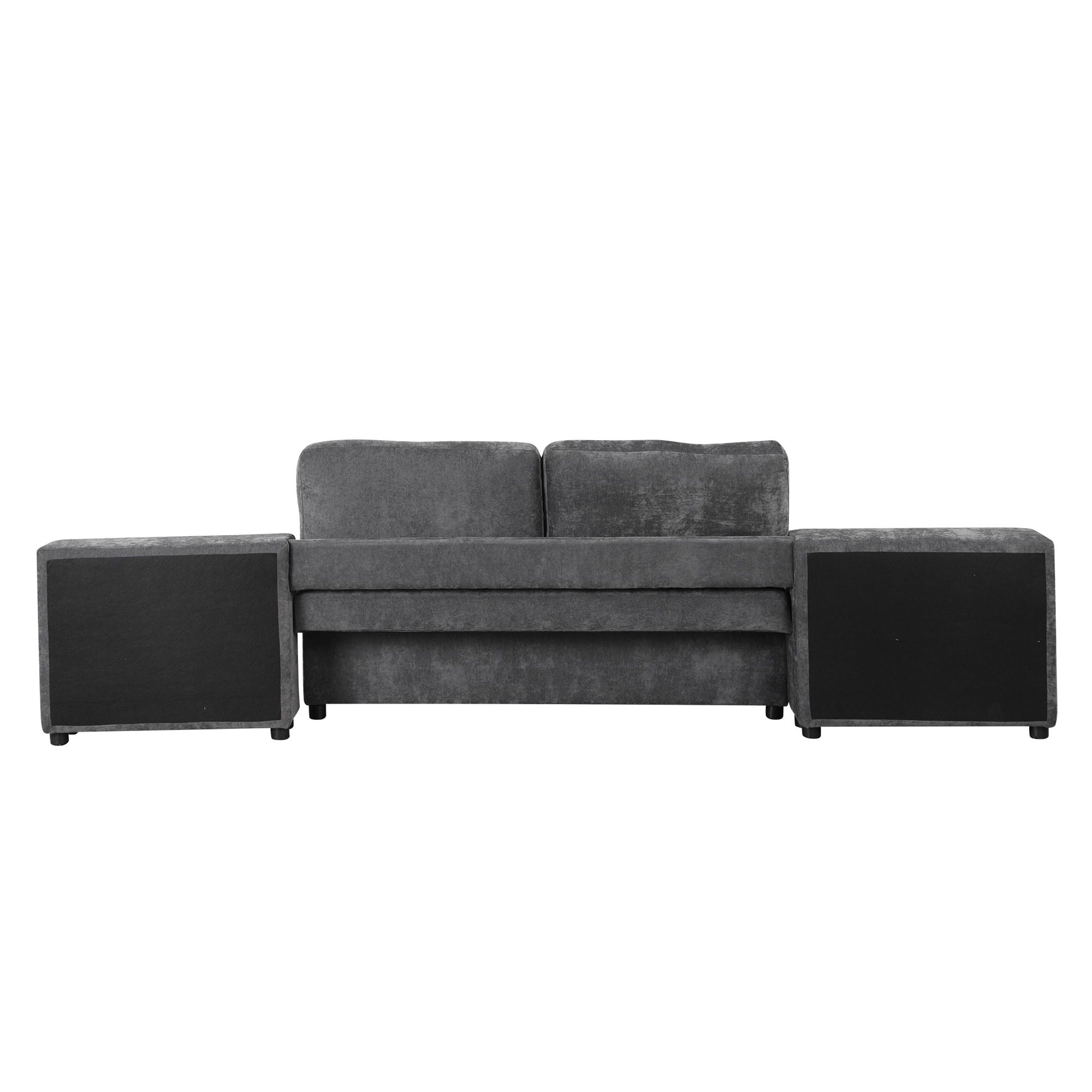 Versatile Modular Free-Combined Sofa With 2 Storage Racks