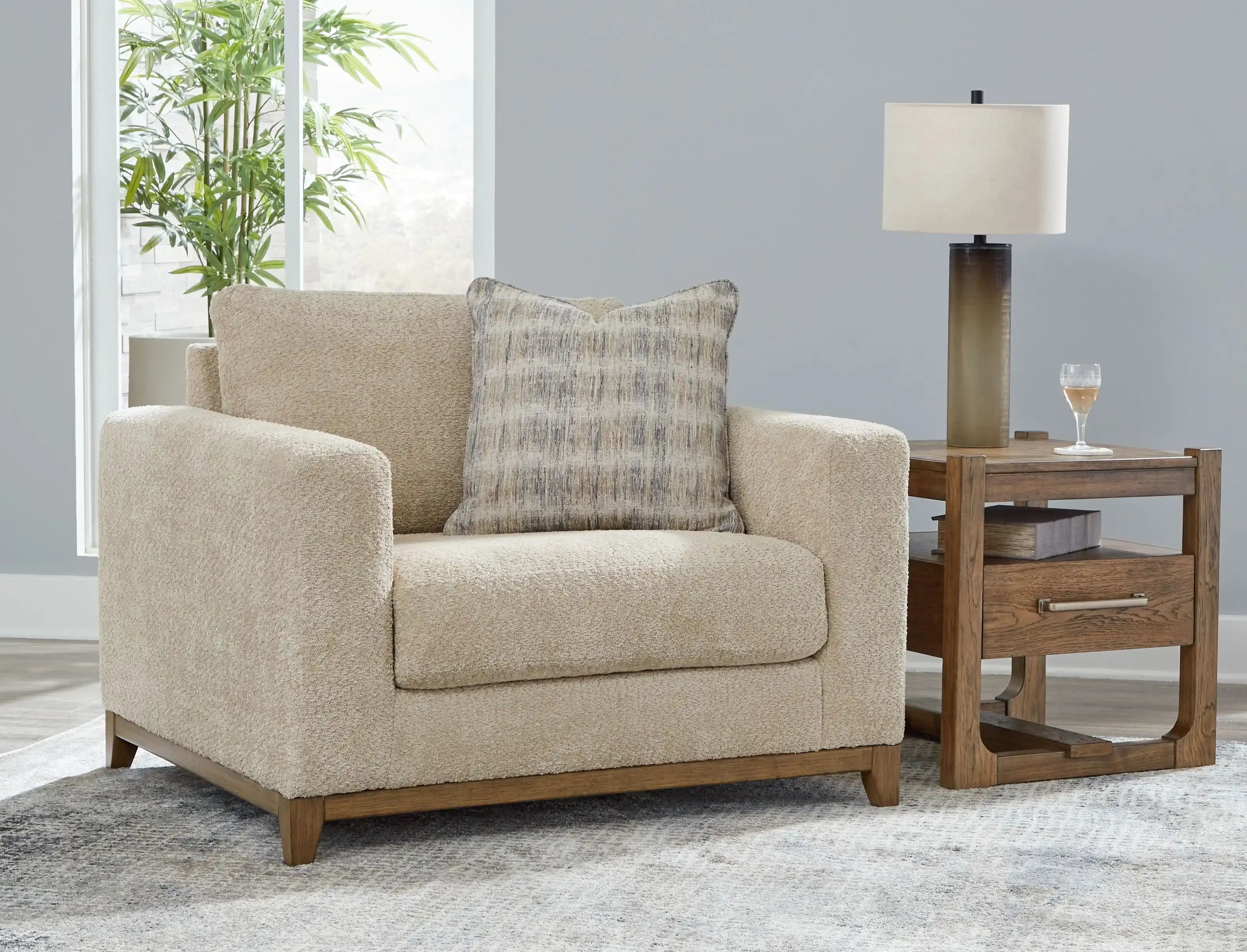 Parklynn - Chair And A Half - Desert - Best Buy Furniture