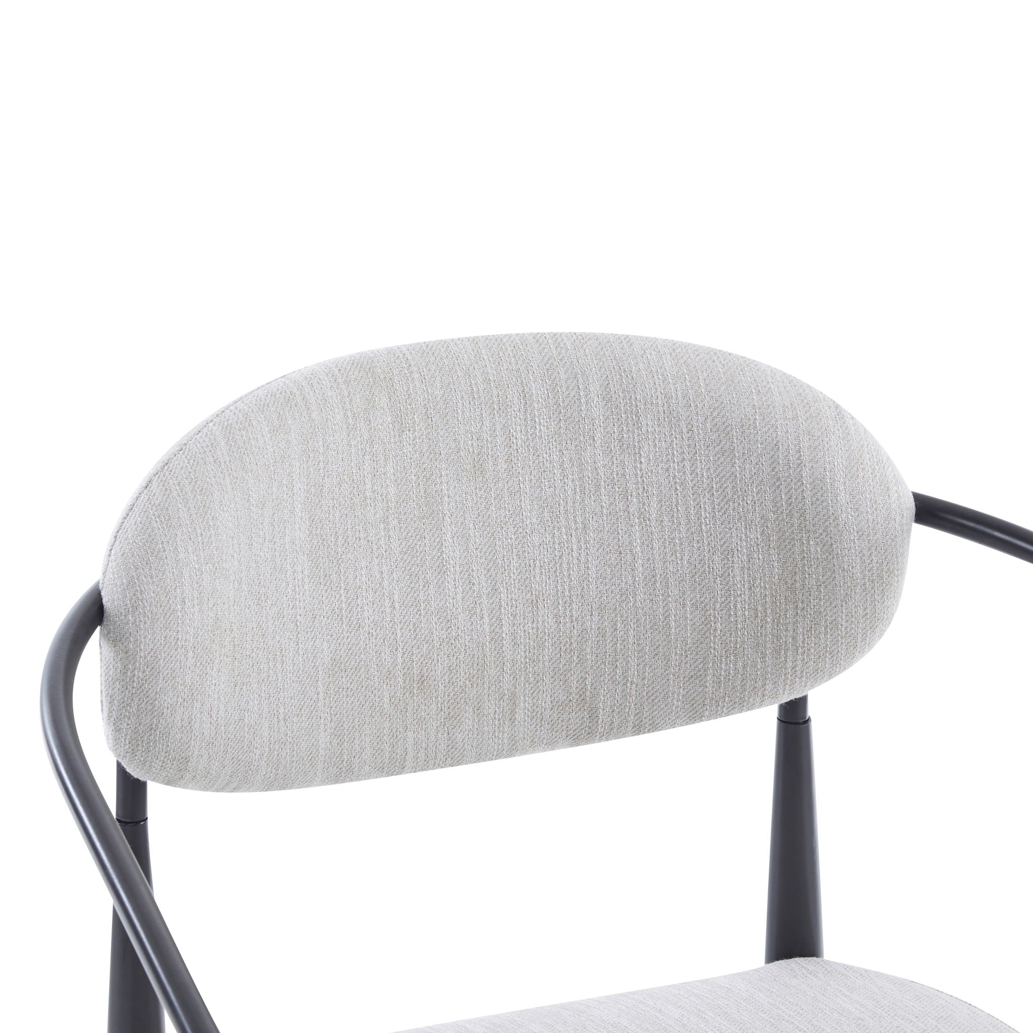 Modern Upholstered Accent Armchair With Pocket Spring Seat