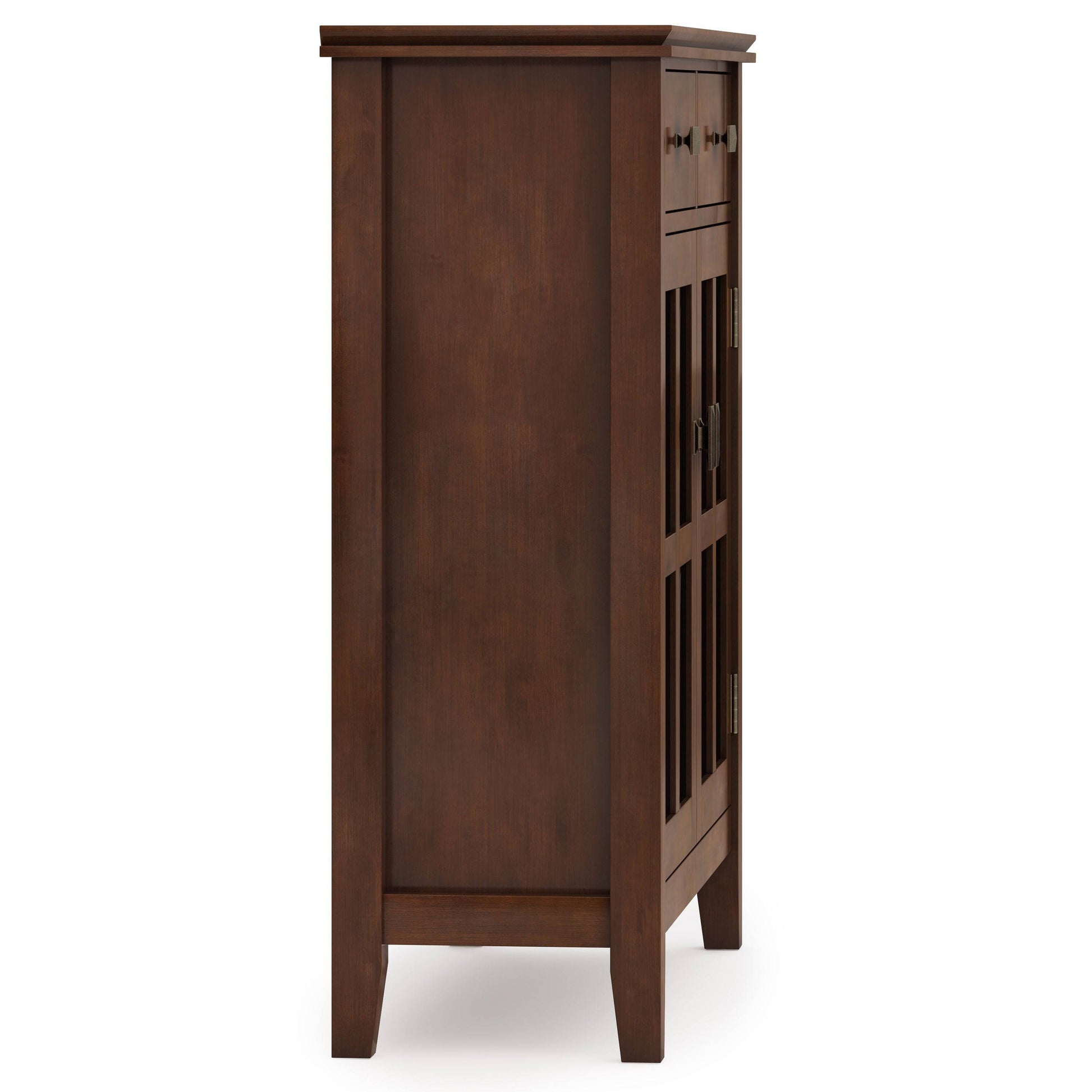 Artisan - Entryway Storage Cabinet - Russet Brown - Best Buy Furniture