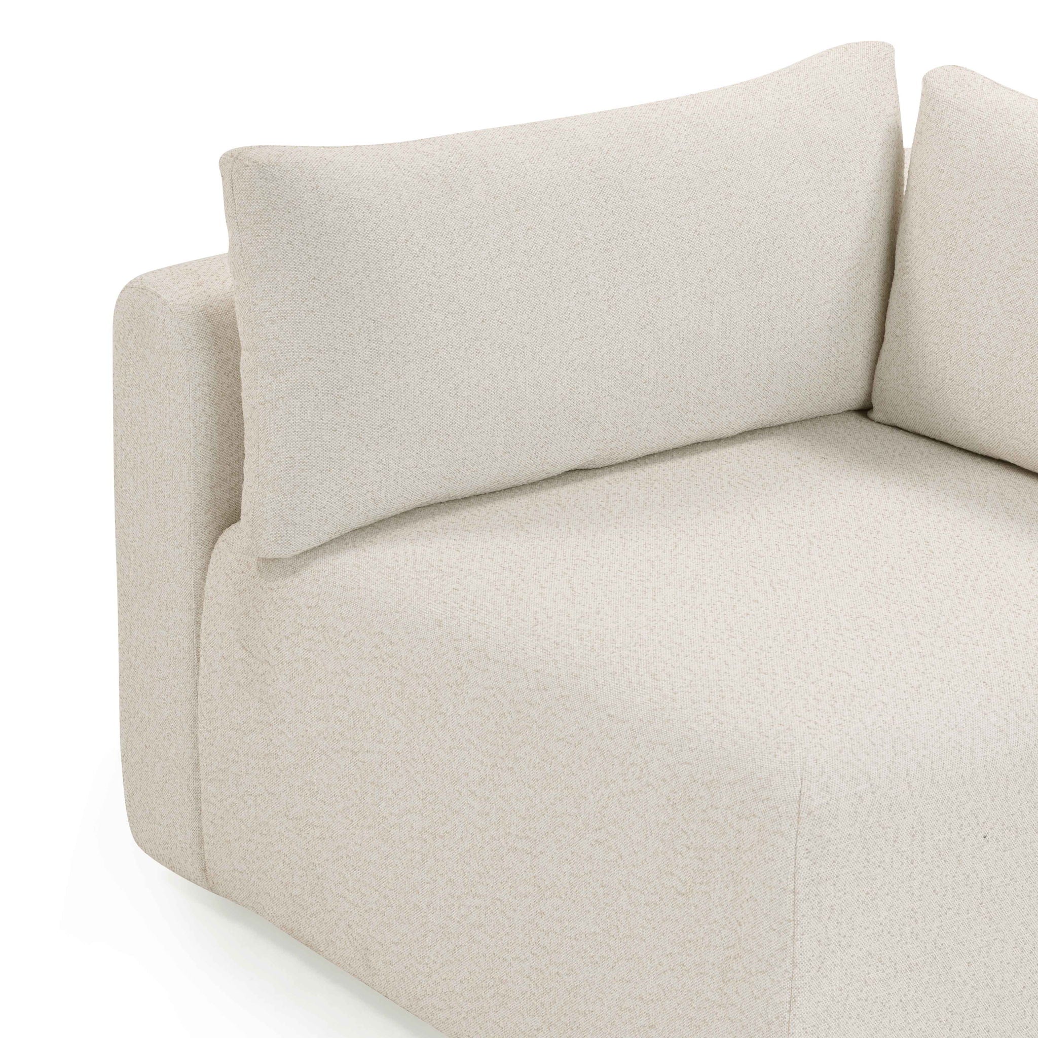 Hangover - Outdoor Modular Corner Chair - Cream