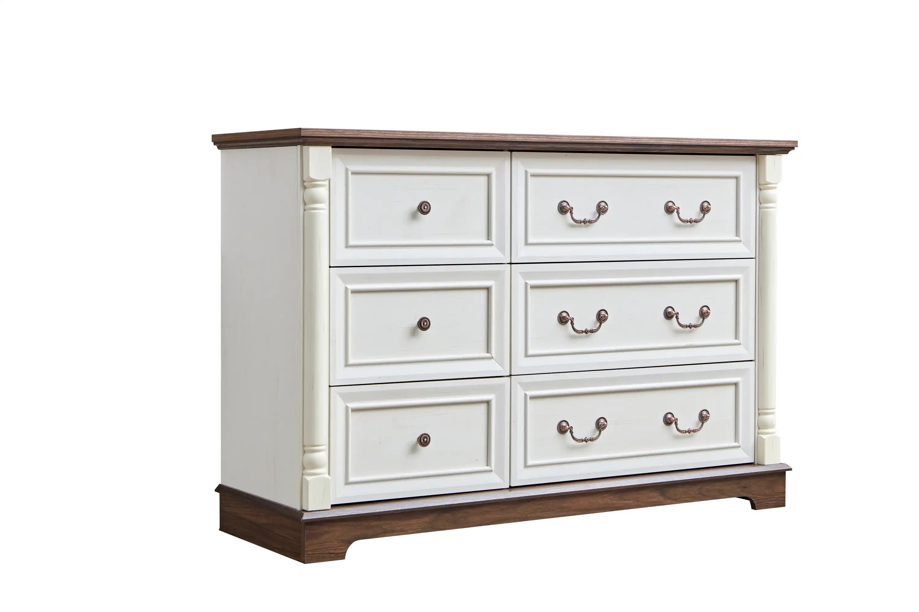 Ashridge Farmhouse 6 Drawer Dresser - Best Buy Furniture