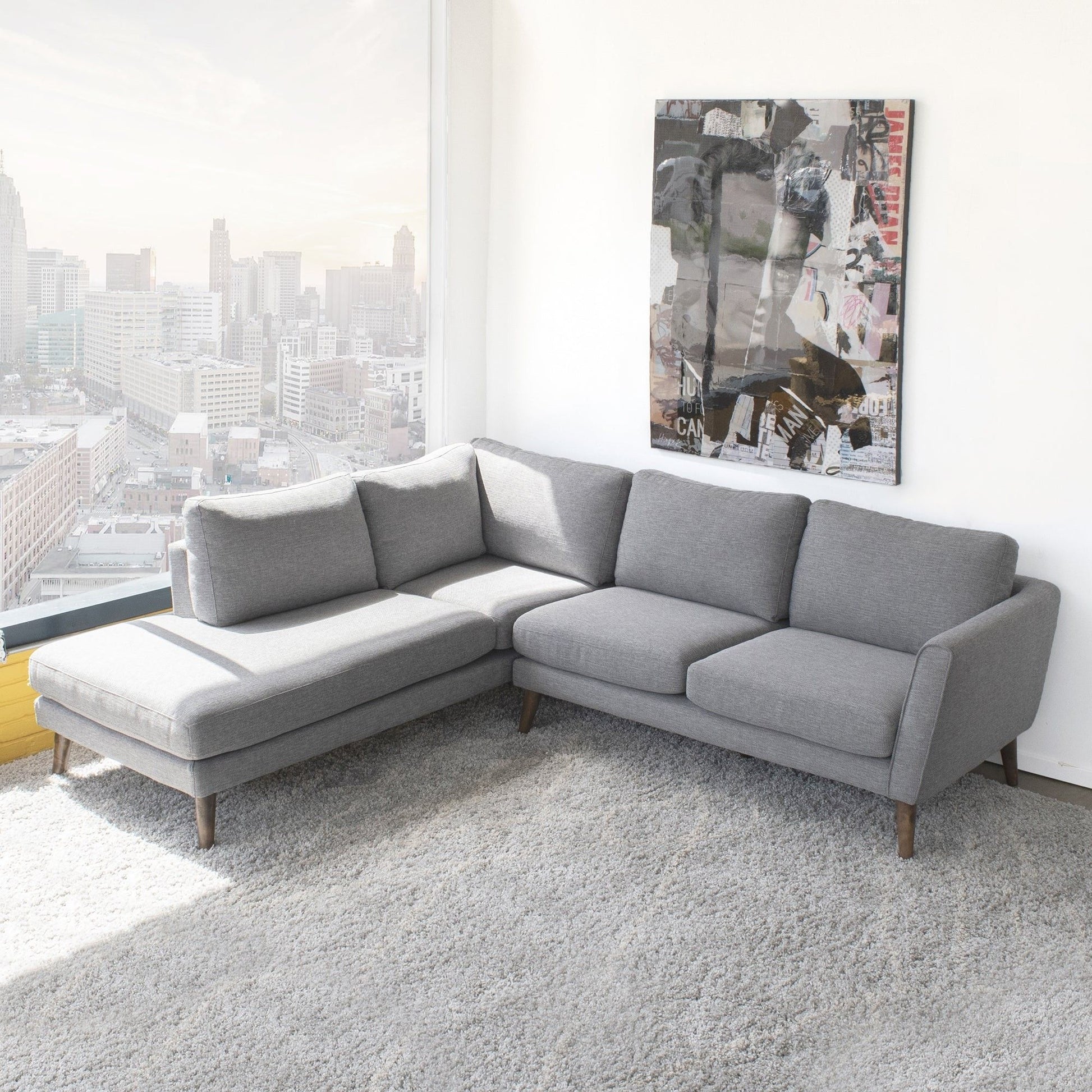 Benson - Sectional Sofa With Chaise - Best Buy Furniture