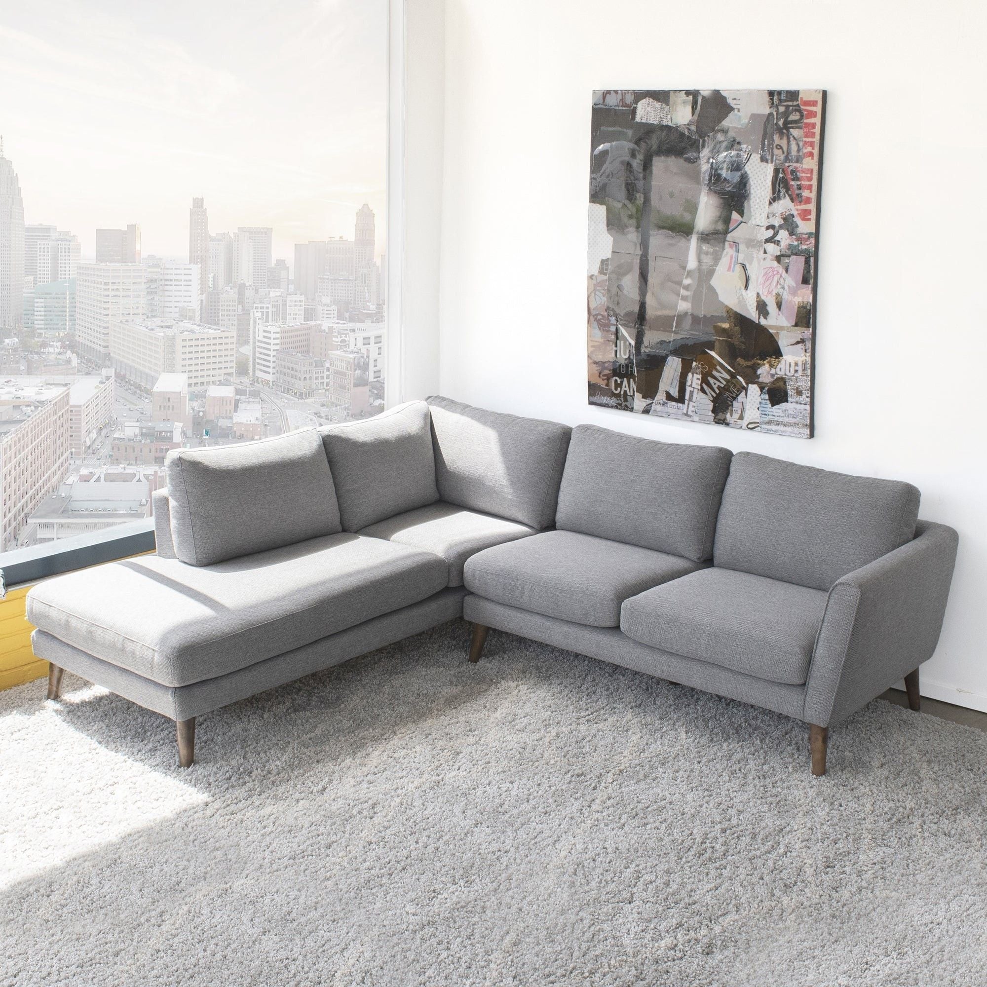 Benson - Sectional Sofa With Chaise - Best Buy Furniture
