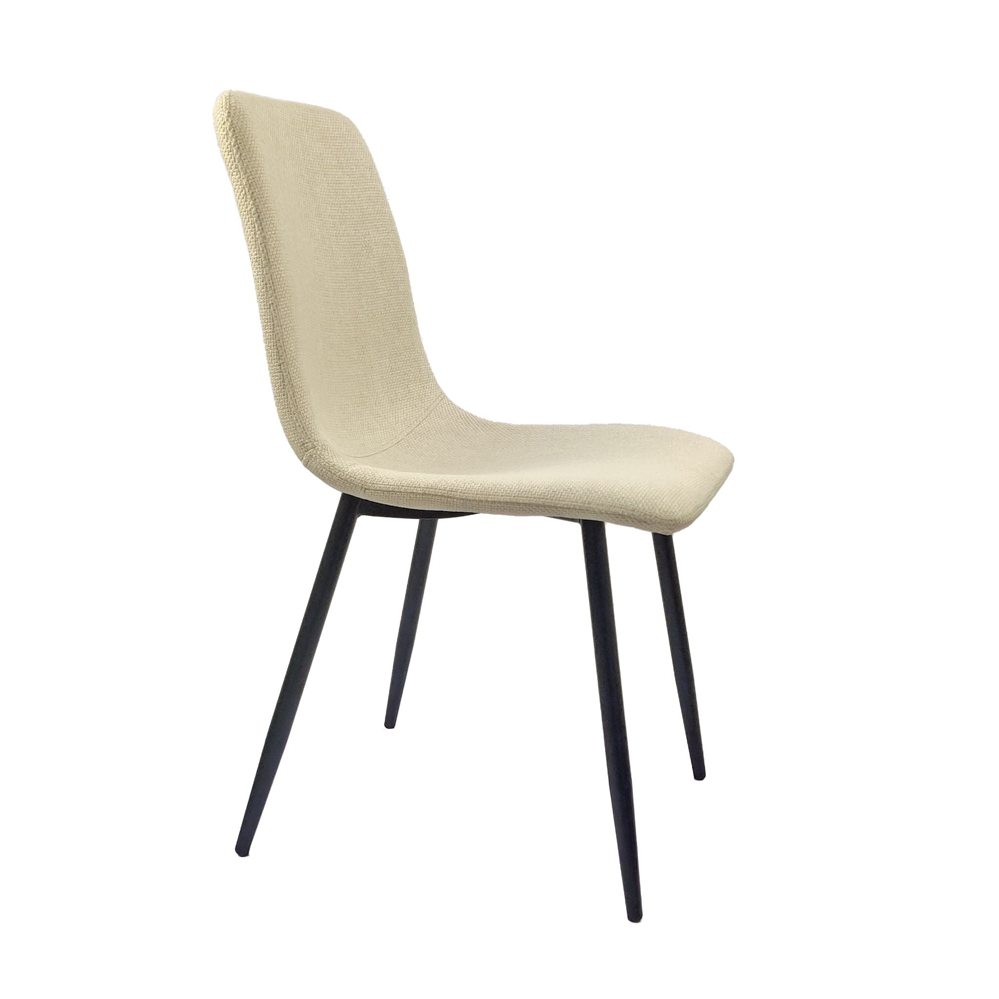 Modern Upholstered Dining Chairs With Cushion Seat And Sturdy Legs (Set of 4)