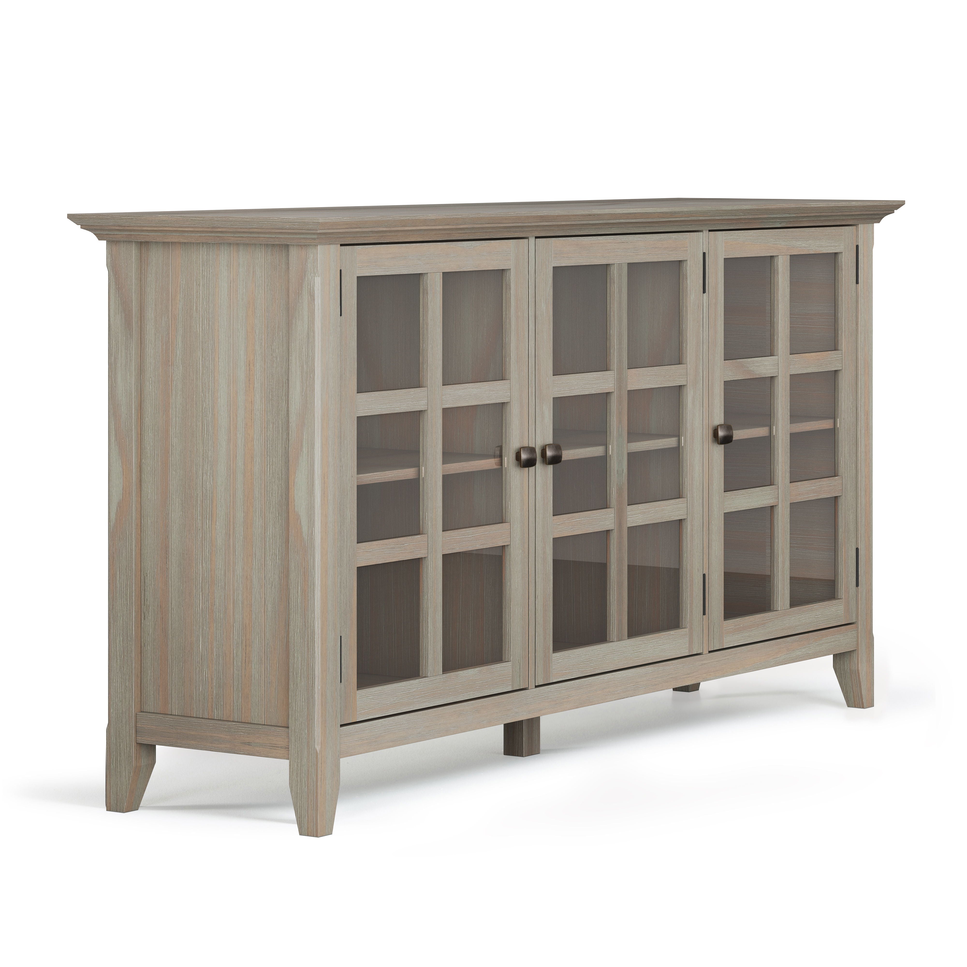 Acadian - Wide Storage Cabinet Handcrafted - Best Buy Furniture