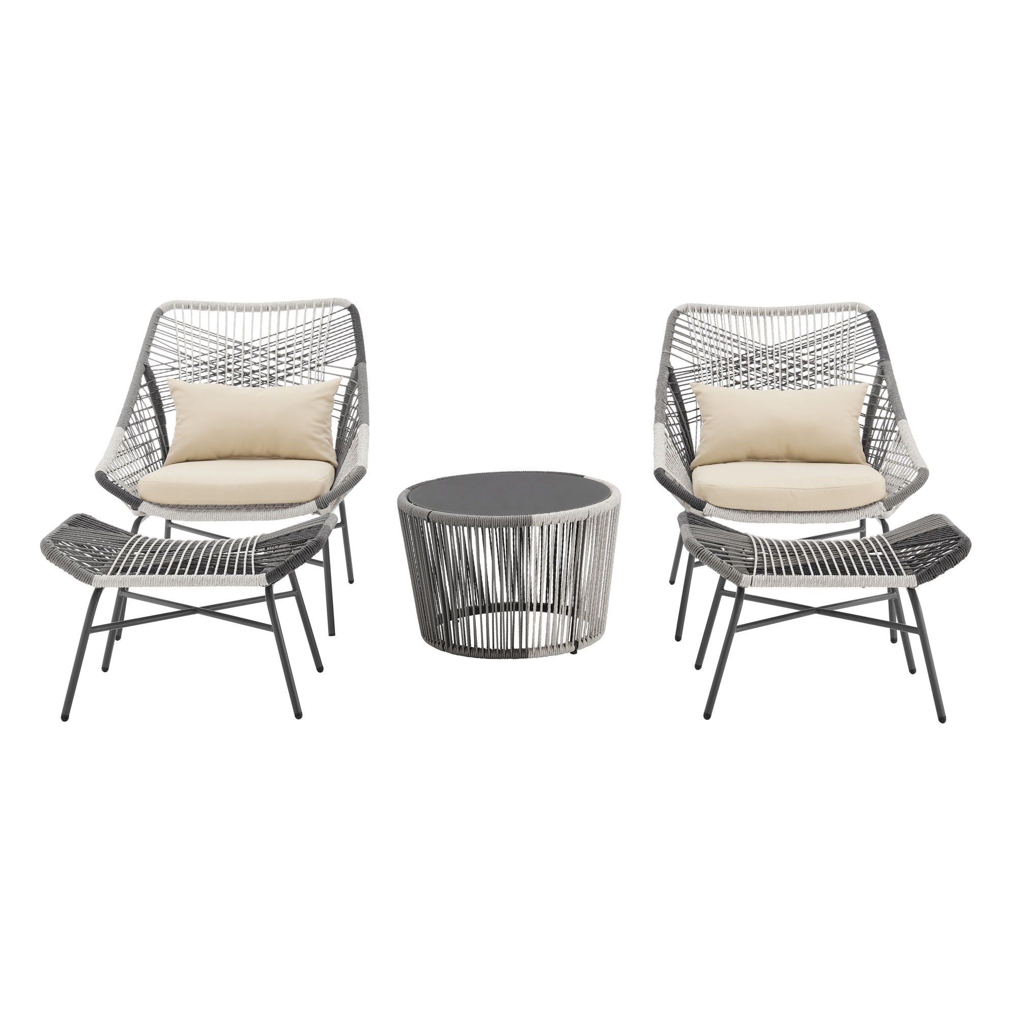 Ashland - 5 Piece Outdoor Conversation Set