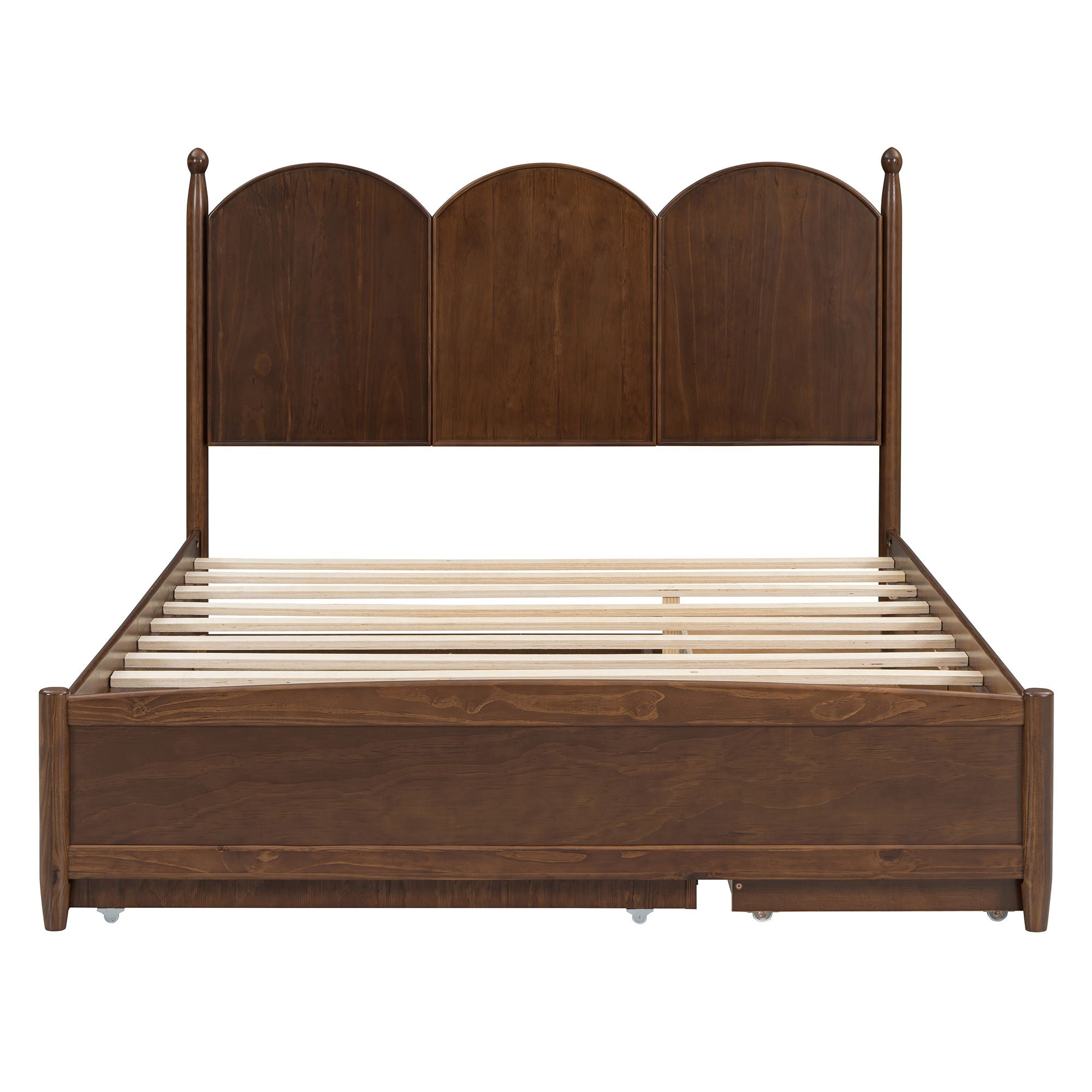 Platform Bed With With 2 Big Drawers And Trundle