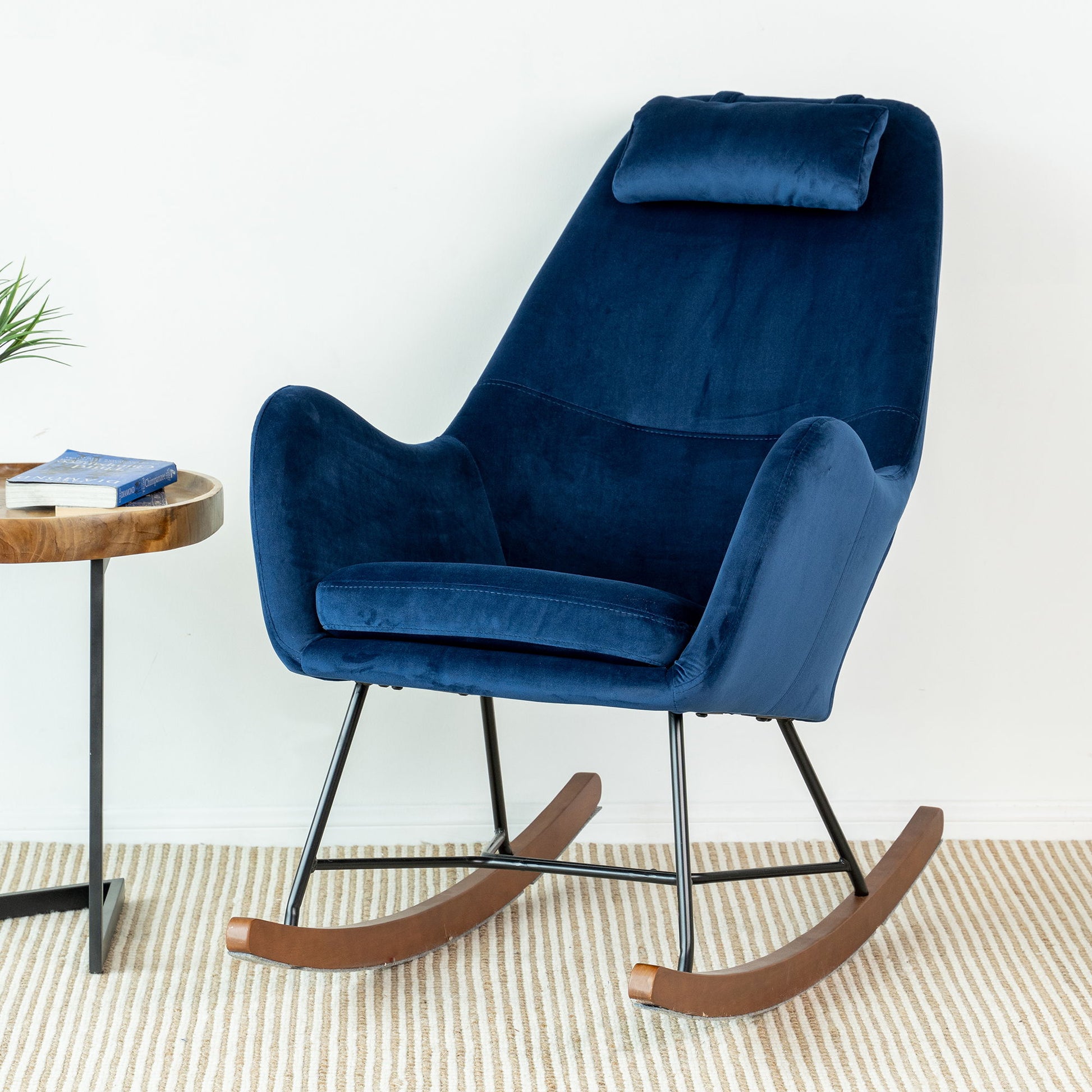 Chloe - Mid Century Modern Rocker Livingroom And Bedroom Chair - Best Buy Furniture
