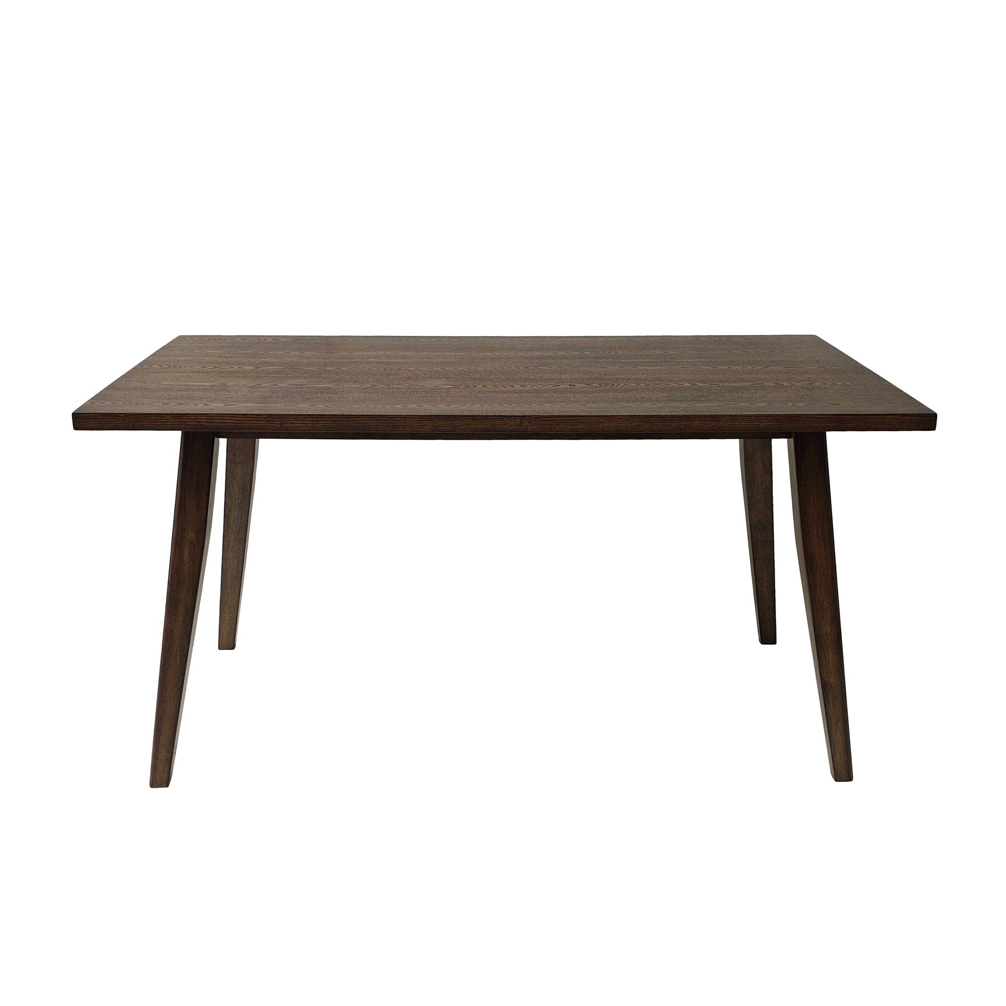 Farmhouse Style Indoor Wood Dining Set With 6 Chairs And Dining Table - Brown