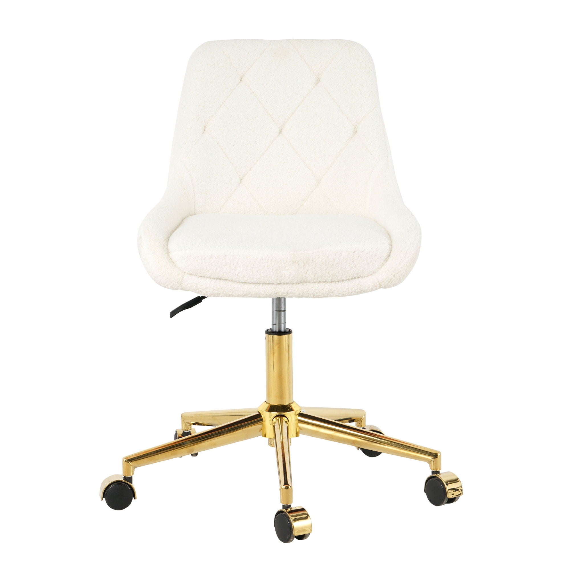 Modern Teddy Velvet Fabric Chair With Gold Plated 5 Claw Legs