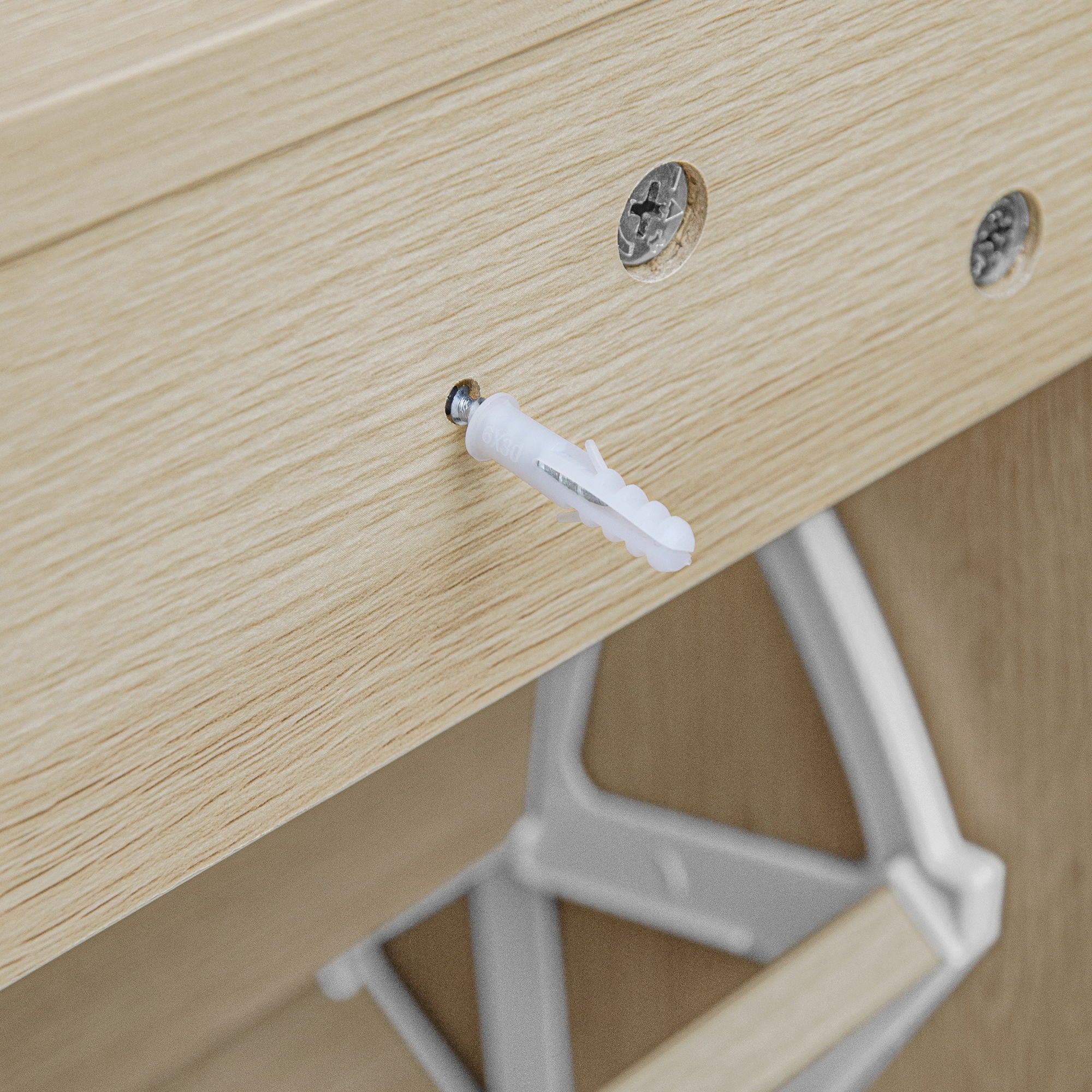 Modern Rattan 3 Door Shoe Rack Cabinet for Entryway