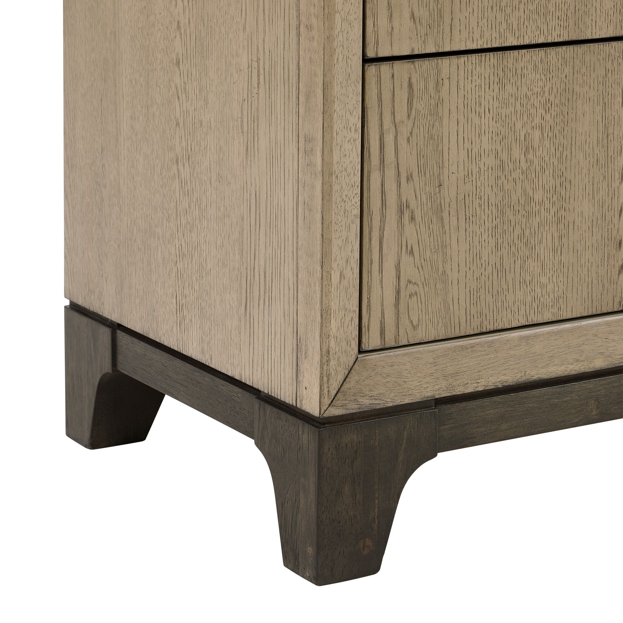 6 Drawer Chest With Smooth Glides - Brown