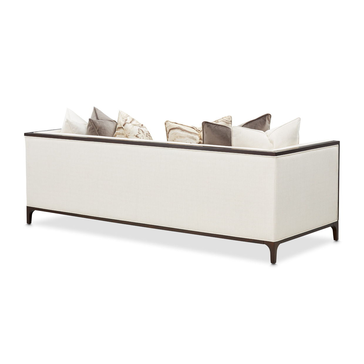 Belmont Place - Sofa - Cream / Espresso