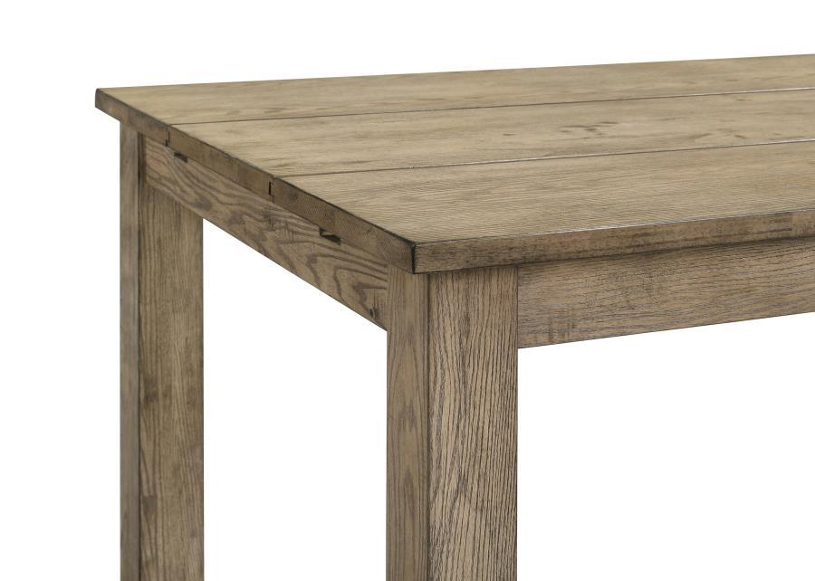 Cardova - 87" Solid Wood Extension Dining Table - Vineyard Oak - Best Buy Furniture