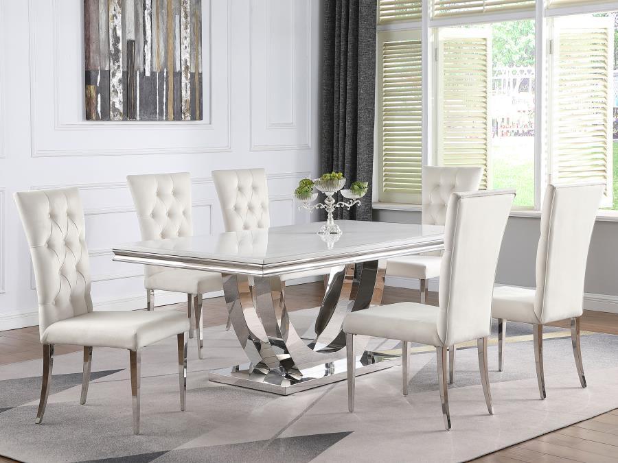 Kerwin - Velvet Upholstered Dining Side Chair (Set of 2)