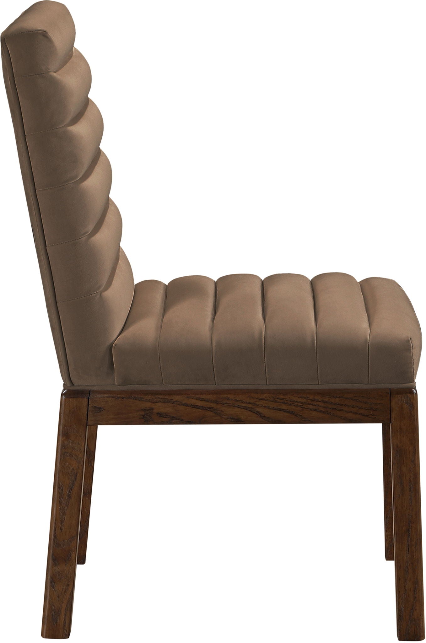 Evelyn - Dining Chair With Brown Legs