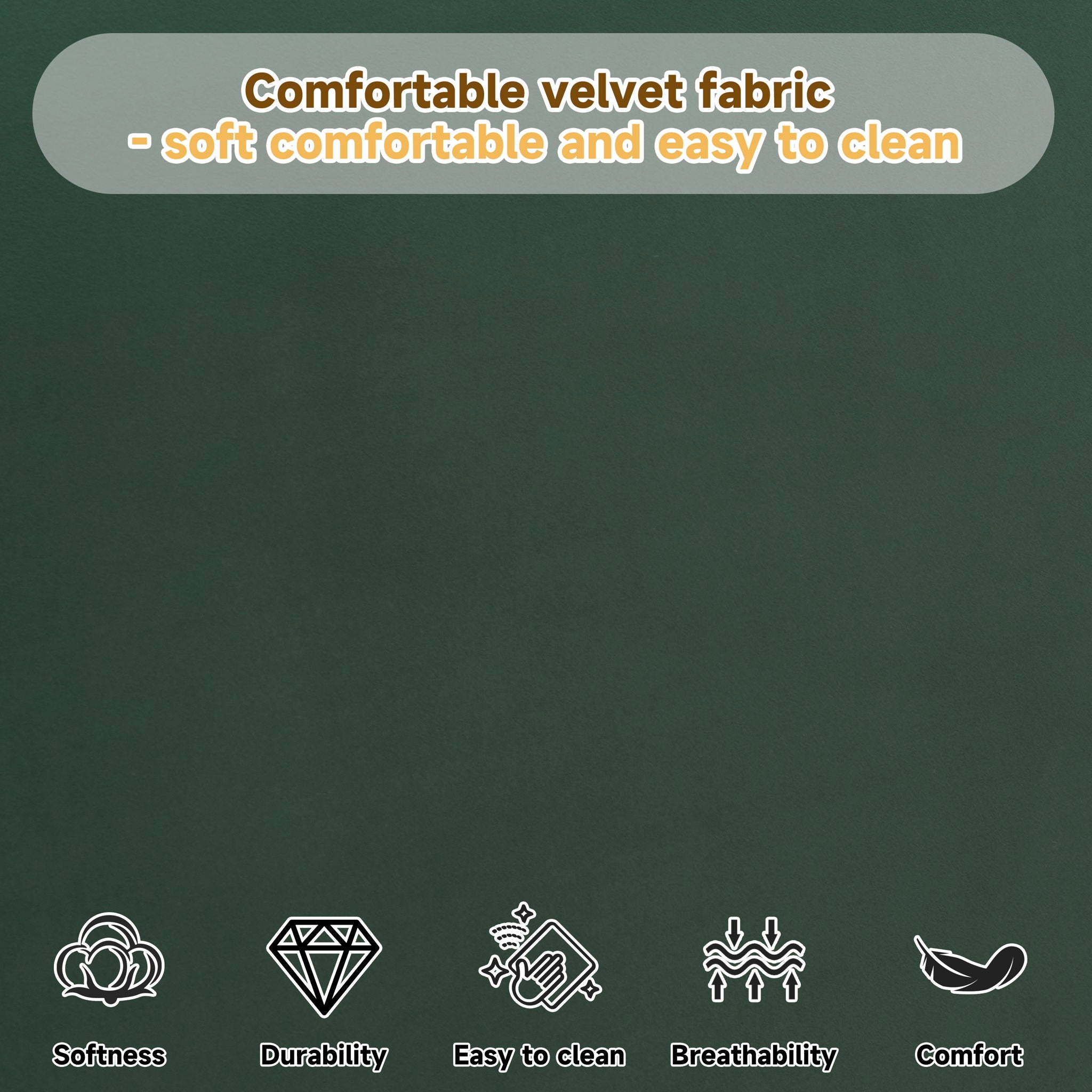 Upholstered Simple Modern Bedroom Bed With Curved Headboard