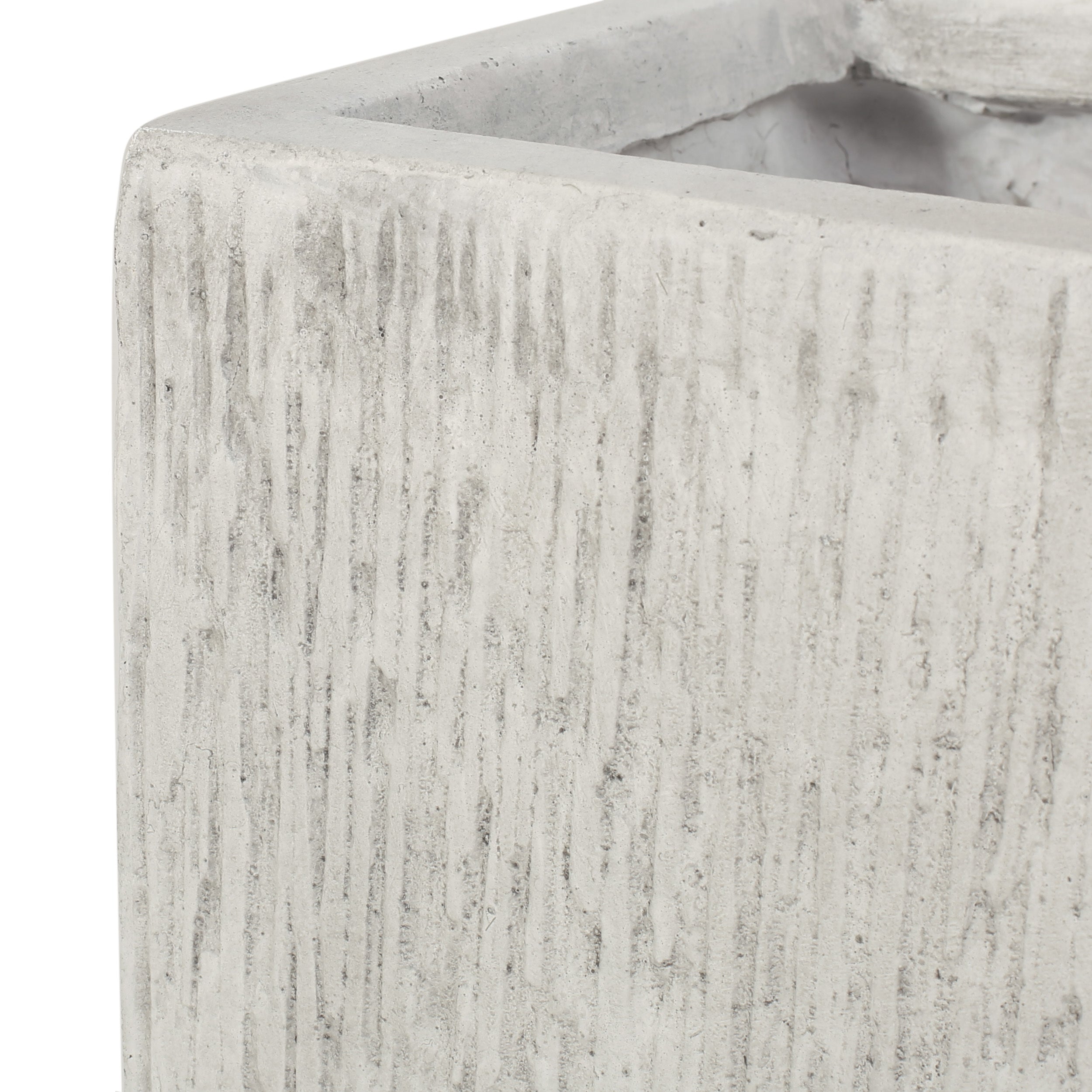 20'' H MGO Garden Urn Planter - Antique White