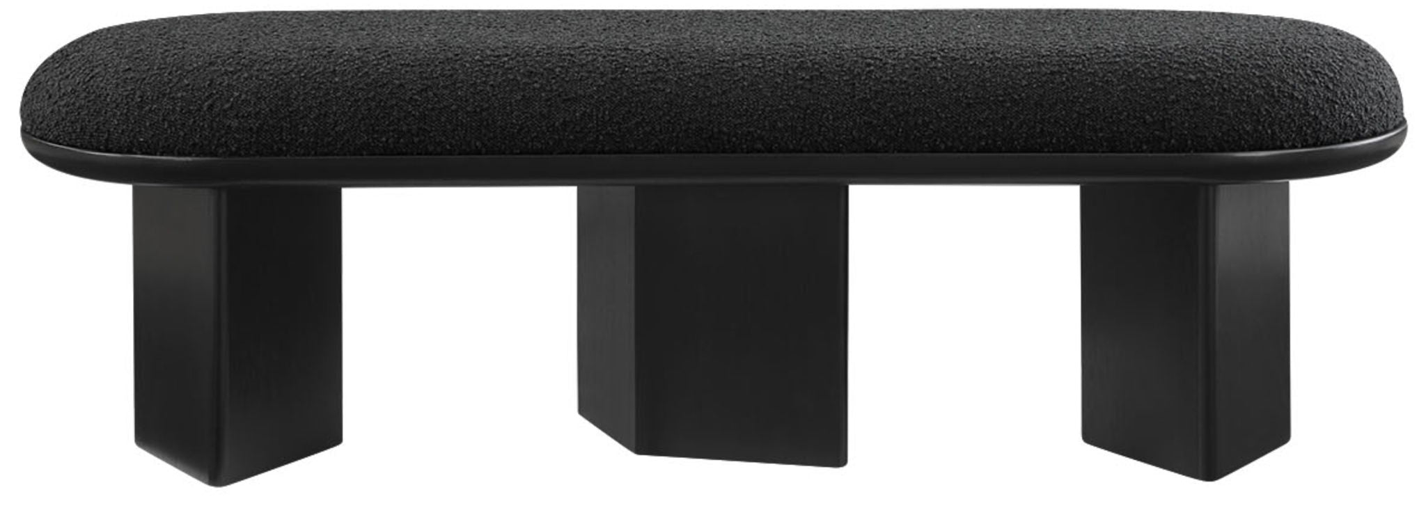 Wilshire - Bench With Black Base