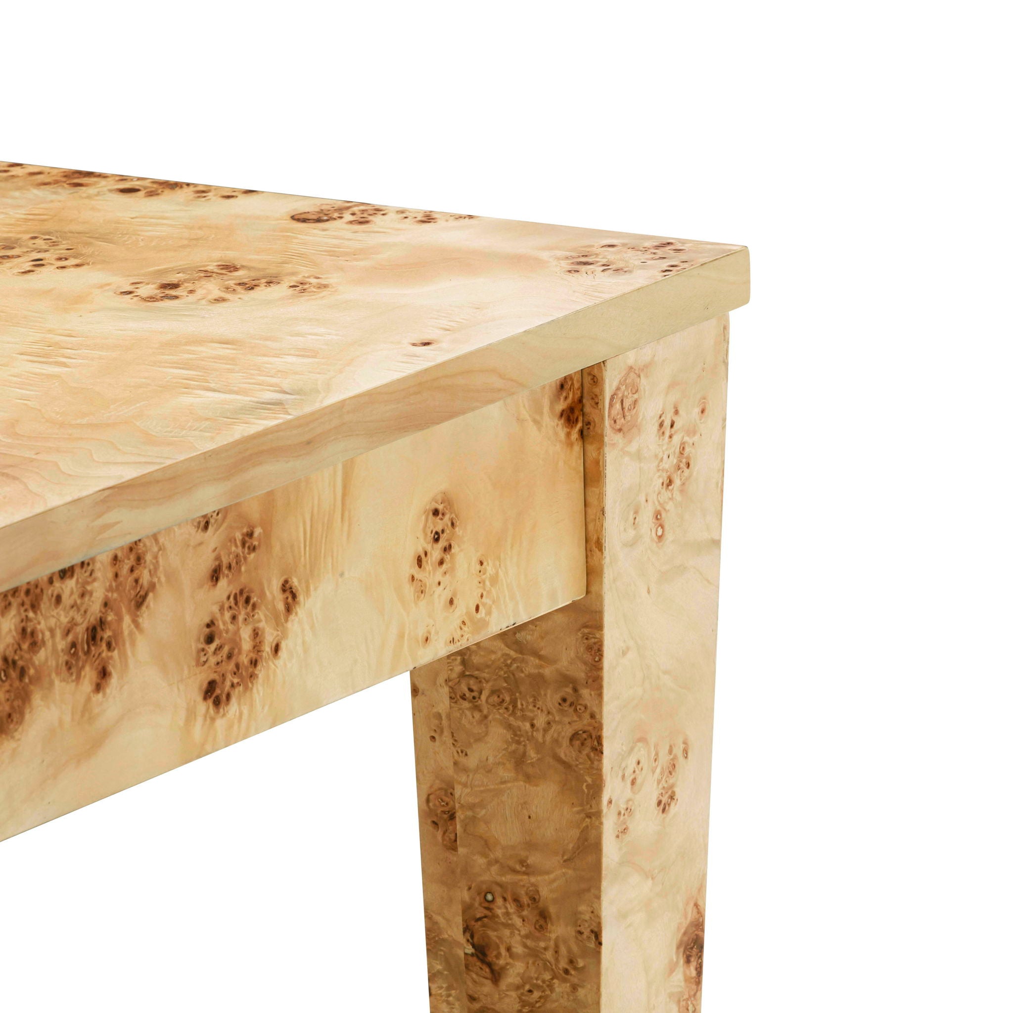 Brandyss - Rectangular Dining Table - Natural Burl