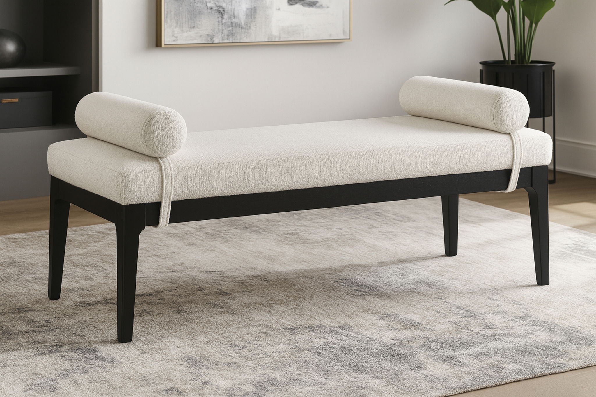 Priscilla - Bench - Black Base