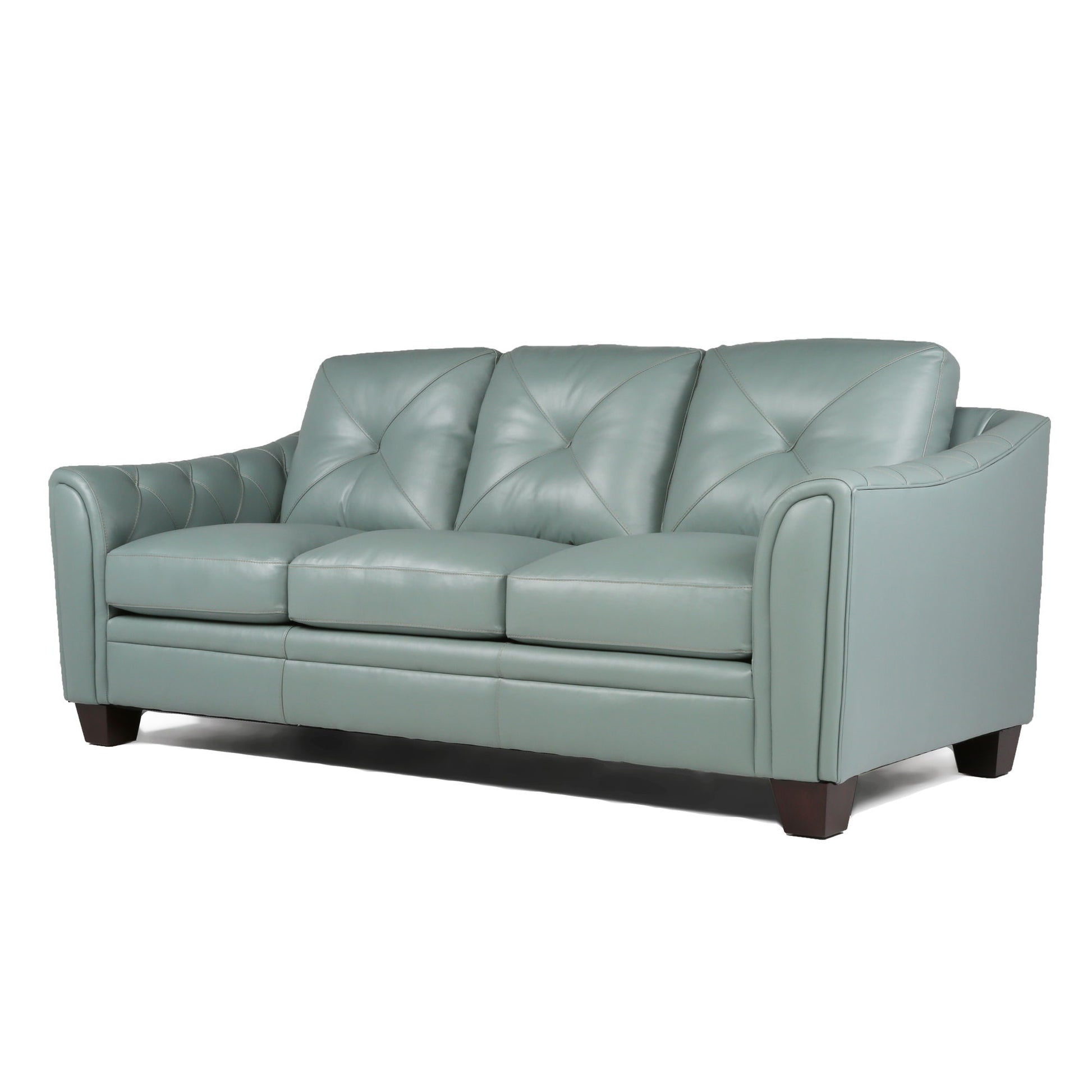 Modern Tufted Leather Sofa - Best Buy Furniture